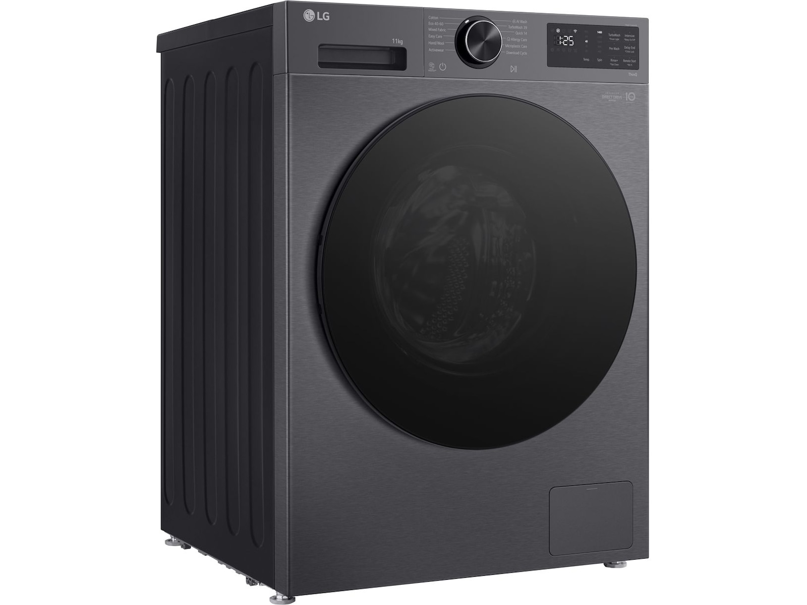 LG Direct-Drive Vaskemaskin F4X5011TBB (svart) Vaskemaskin