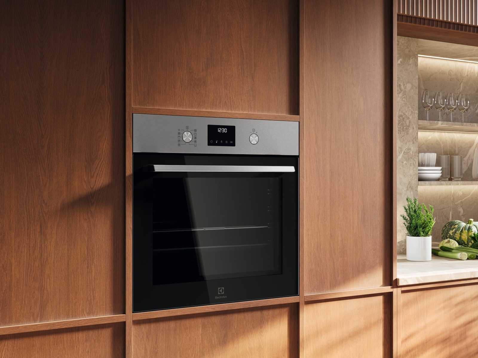 Electrolux COP804X 600 SenseCook Varmluftovn Stekeovn