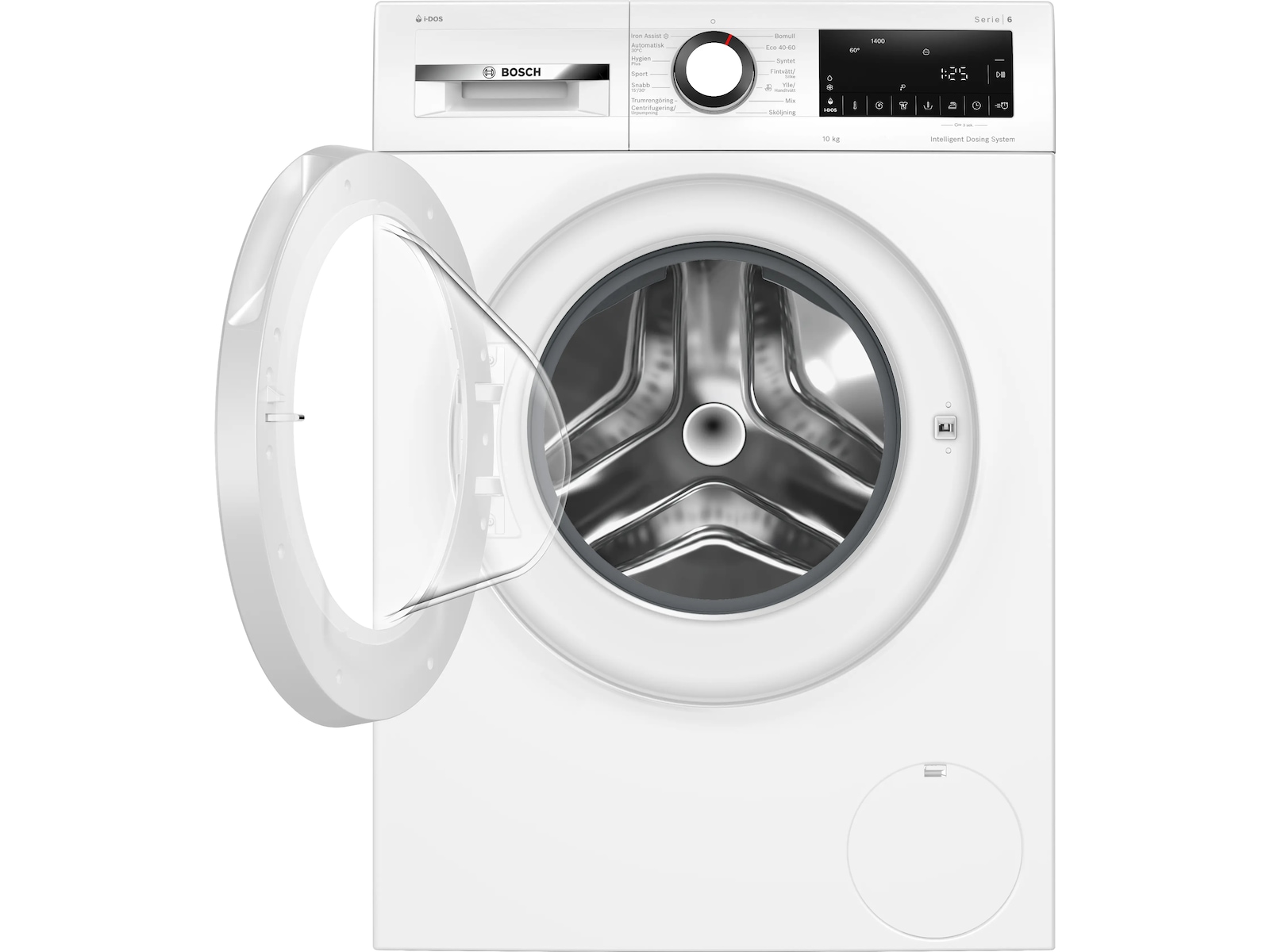 Bosch Serie 6 Vaskemaskin 10kg (hvit) Vaskemaskin