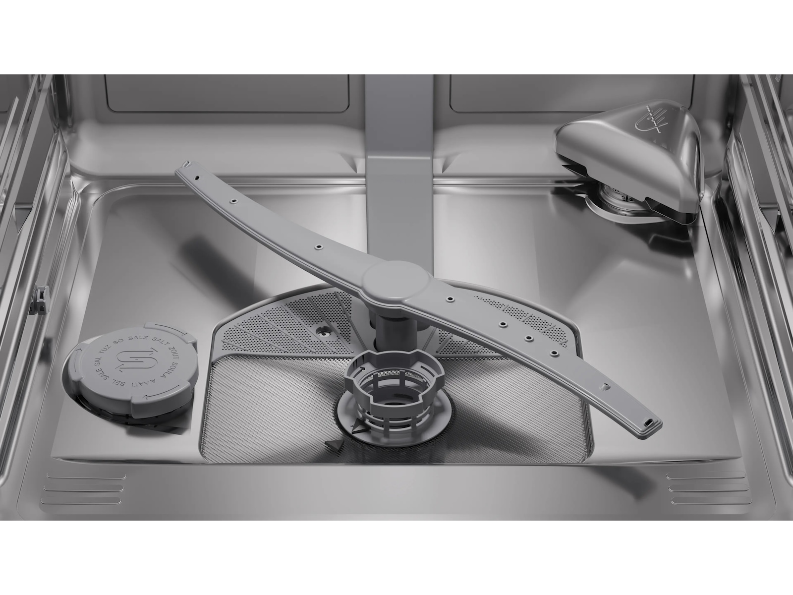 Siemens SN45ZS08CE iQ500 Underbygget oppvaskmaskin (Rustfritt stål) Underbygd oppvaskmaskin