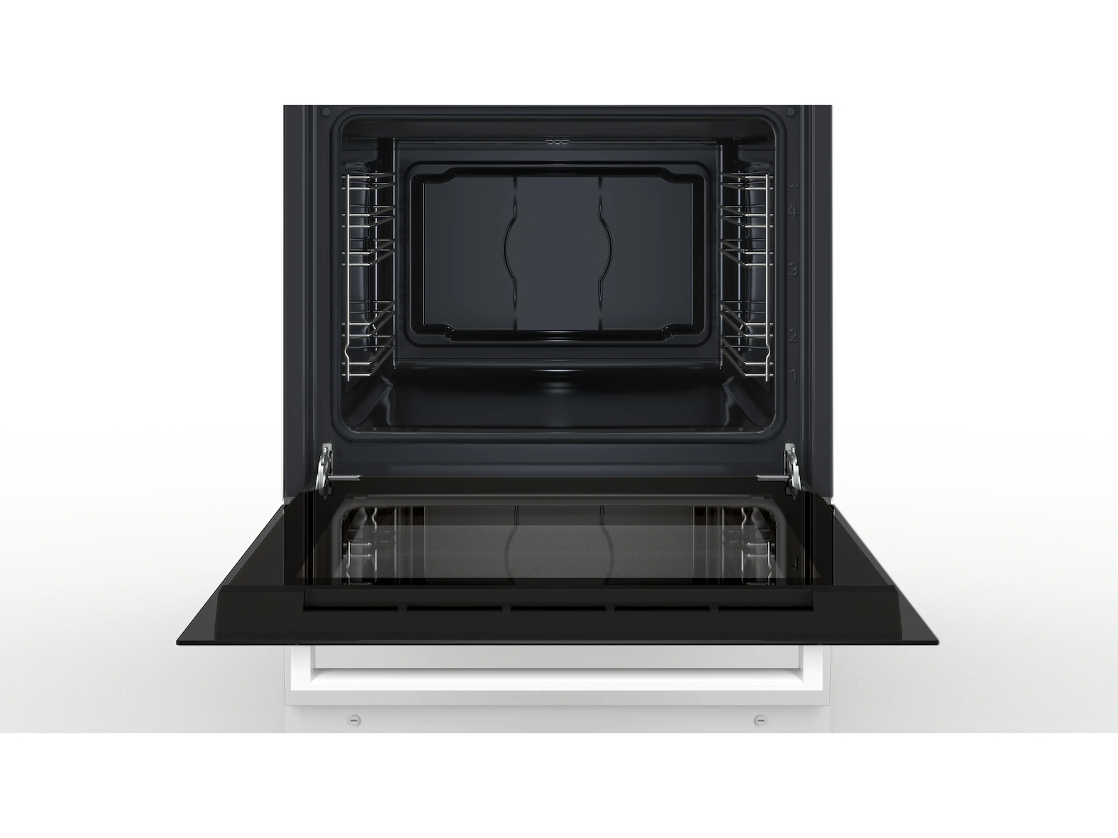 Bosch Serie 2 Komfyr 60cm Glaskeramikk (Hvit) Komfyr