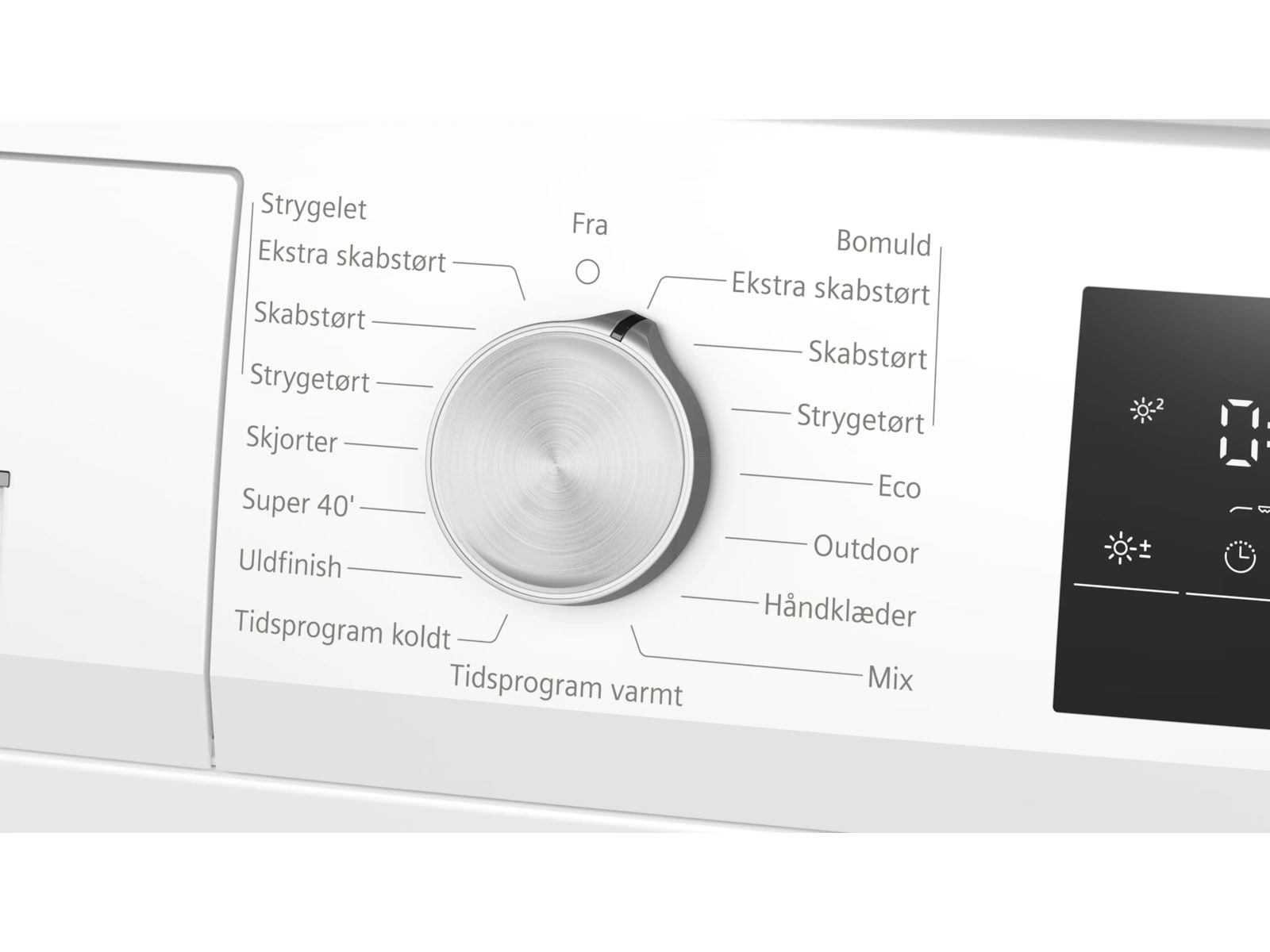 Siemens WT45HV0EDN, iQ300 Tørketrommel (hvit) Tørketrommel
