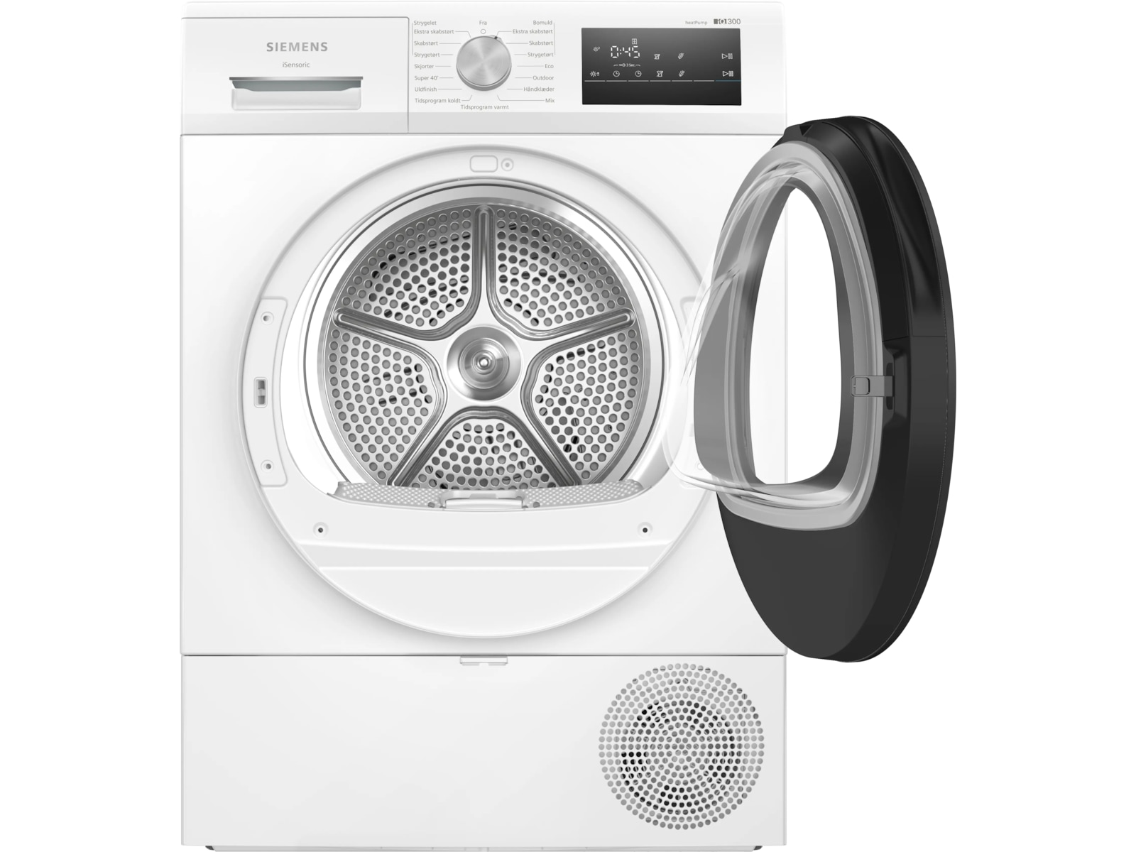 Siemens WT45HV0EDN, iQ300 Tørketrommel (hvit) Tørketrommel