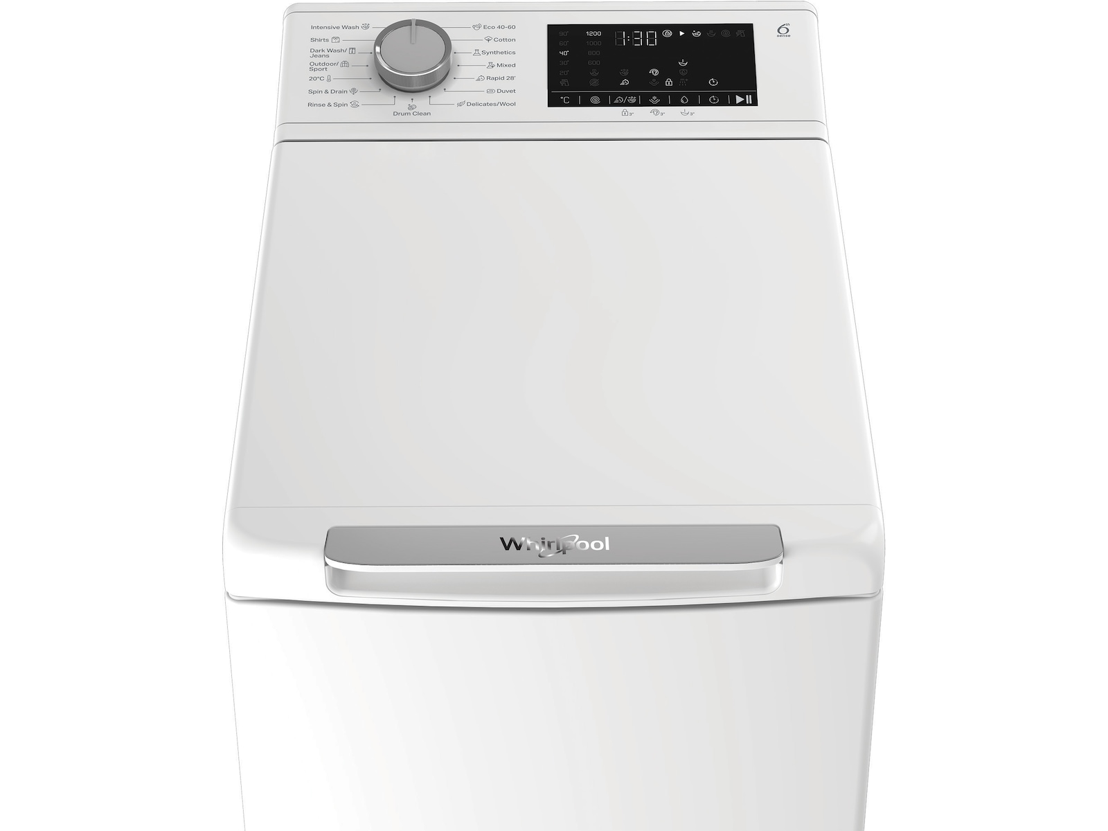 Whirlpool DTW622D toppmatet vaskemaskin Vaskemaskin