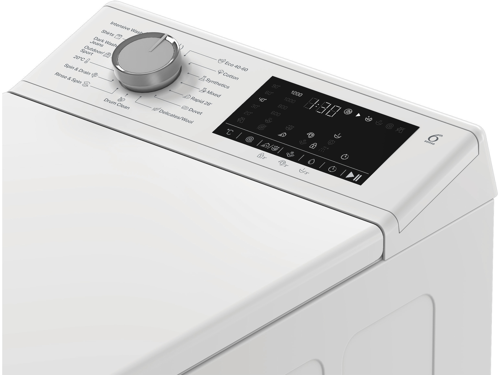 Whirlpool DTW622D toppmatet vaskemaskin Vaskemaskin