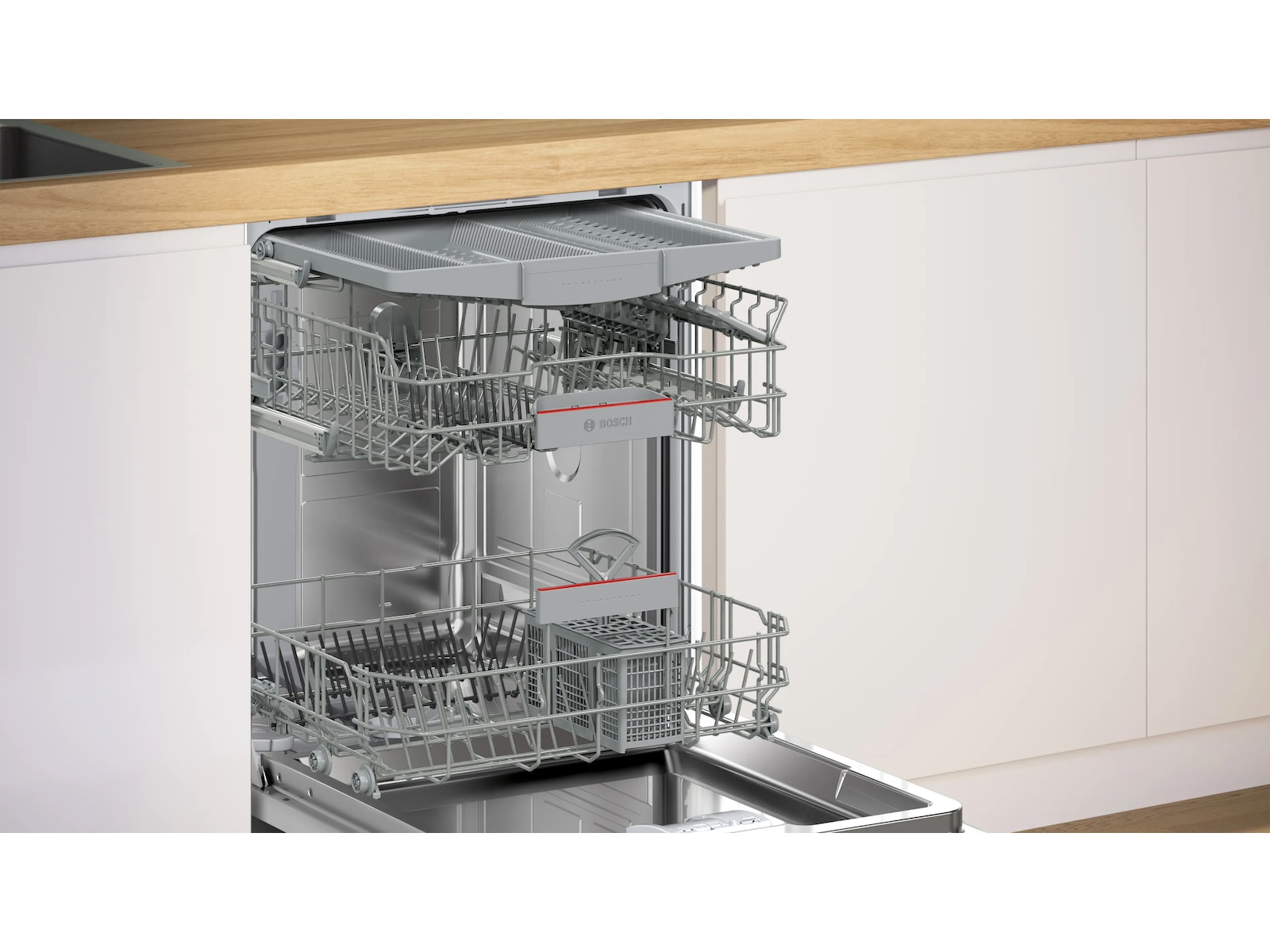 Bosch SMV4HMX08E Serie 4 Integrert oppvaskmaskin Integrert oppvaskmaskin
