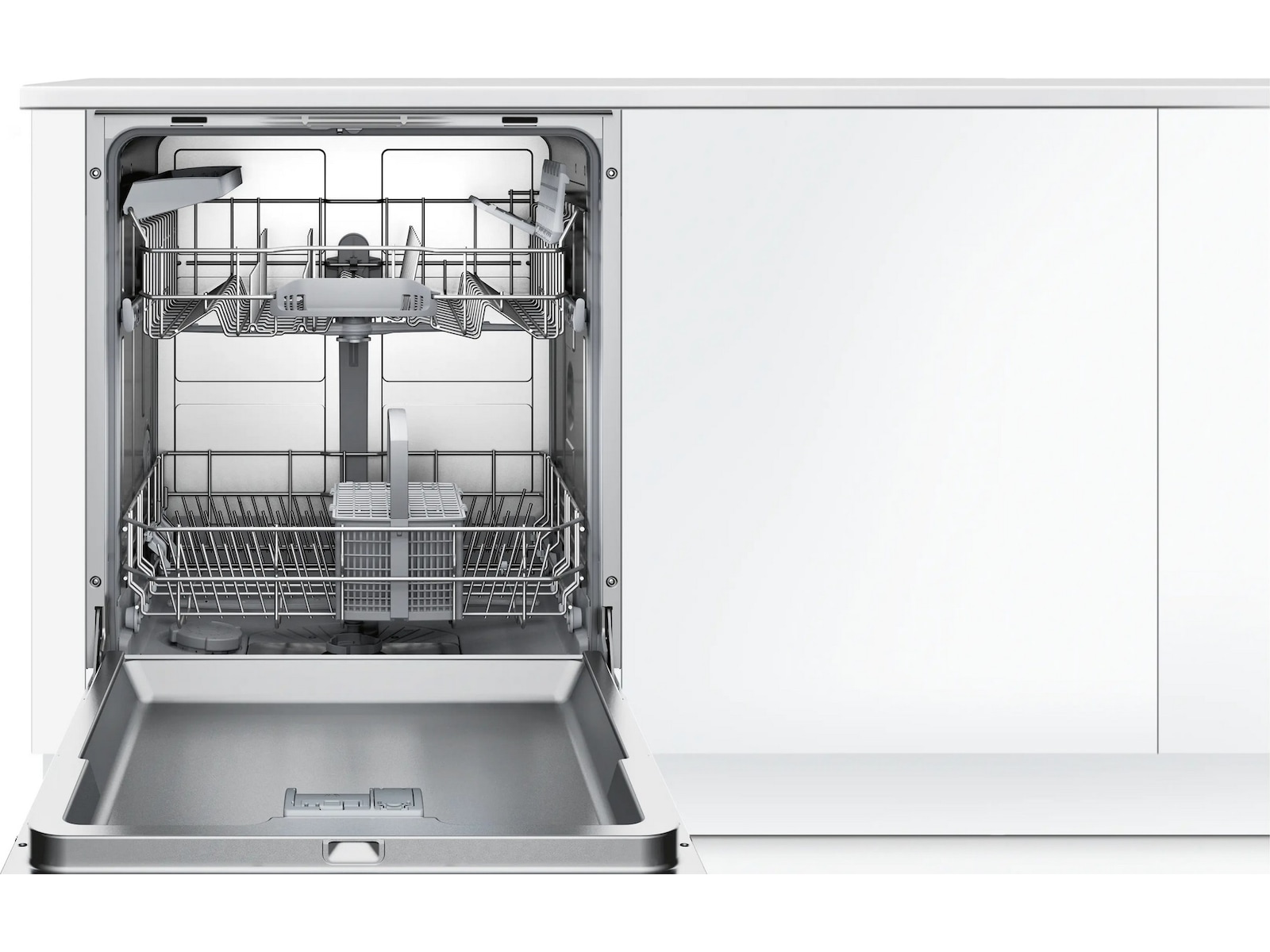 Bosch SMV41D10EU Serie 4 Helintegrert Oppvaskmaskin (hvit) Integrert oppvaskmaskin