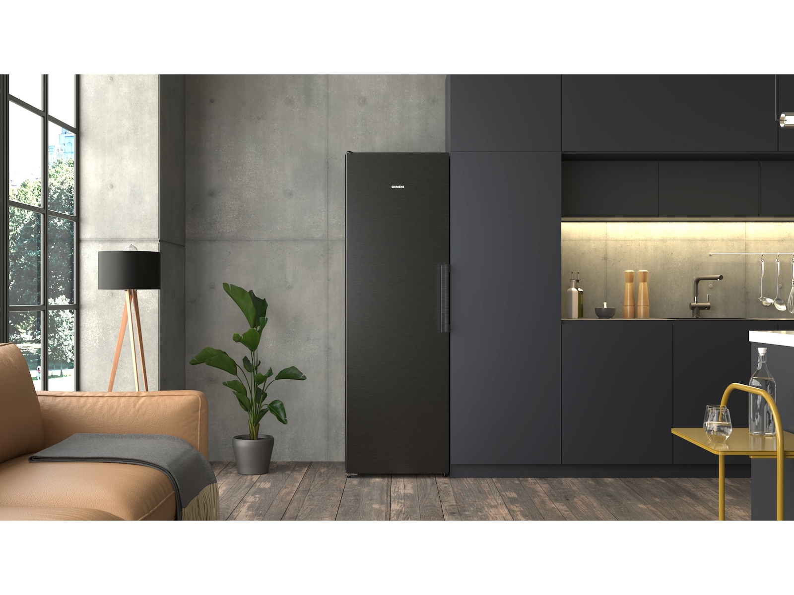 Siemens KS36NVXCG iQ300 Kjøleskap (dark inox) Kjøleskap
