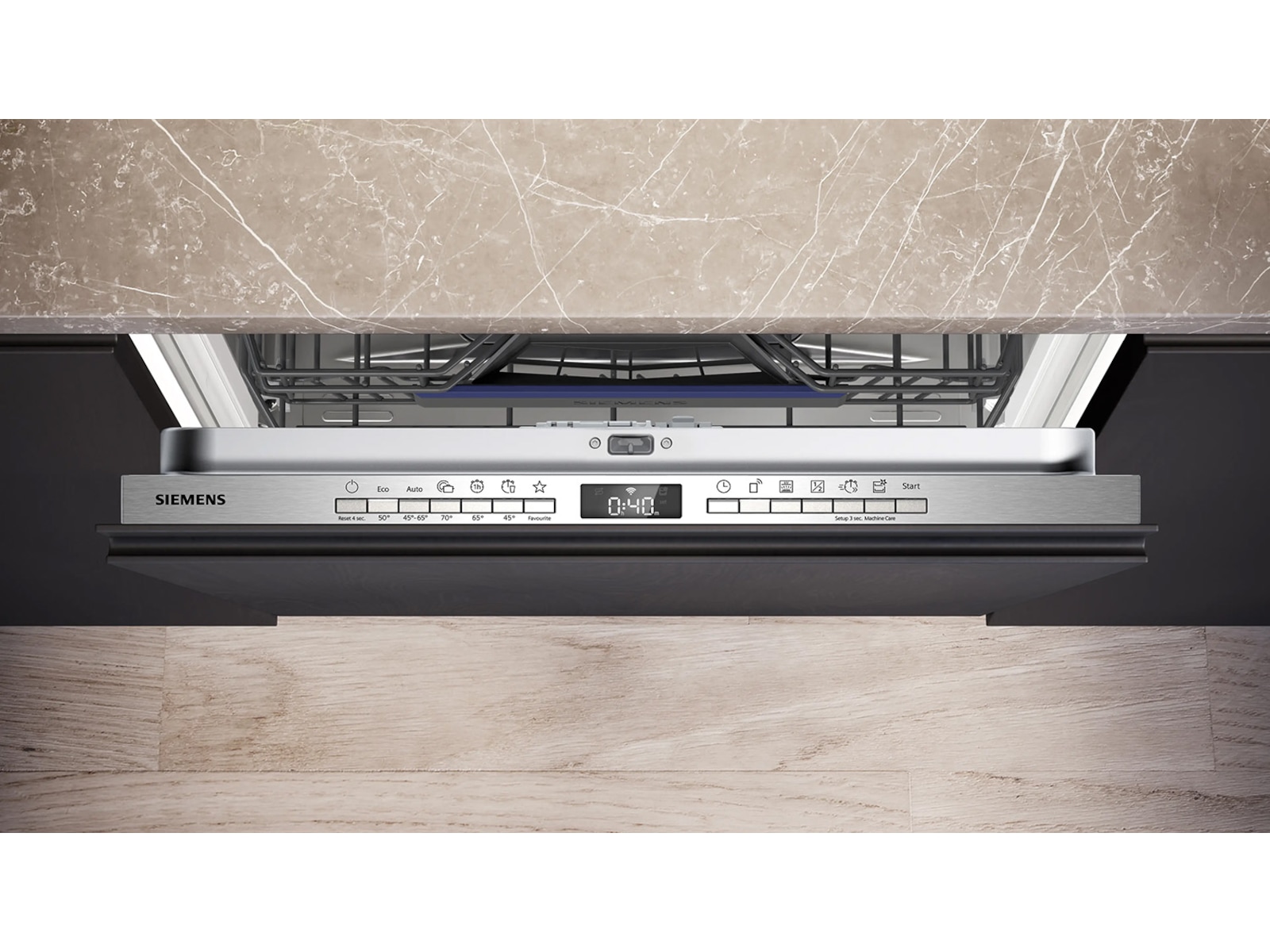 Siemens SX73HX16CE iQ300 Integrert oppvaskmaskin Integrert oppvaskmaskin