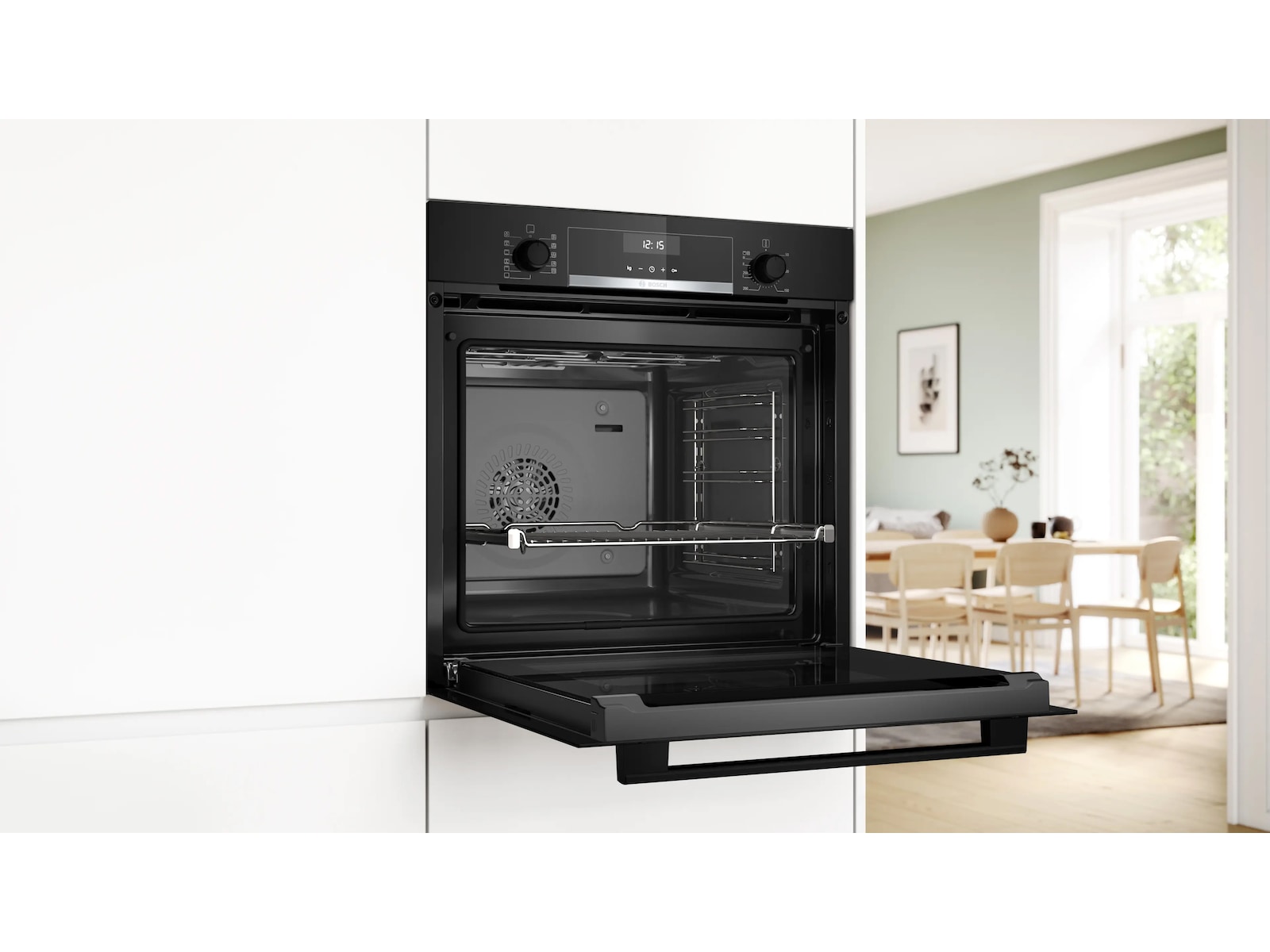 Bosch Serie 6 HBG537FB4 Innbyggingsovn 60 cm Stekeovn