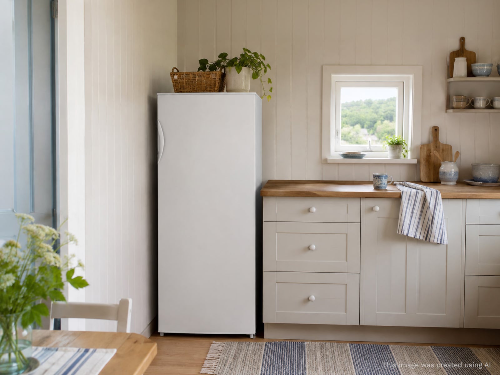 ON kjøleskap RDR1420WH1 230 liter (hvit) Kjøleskap