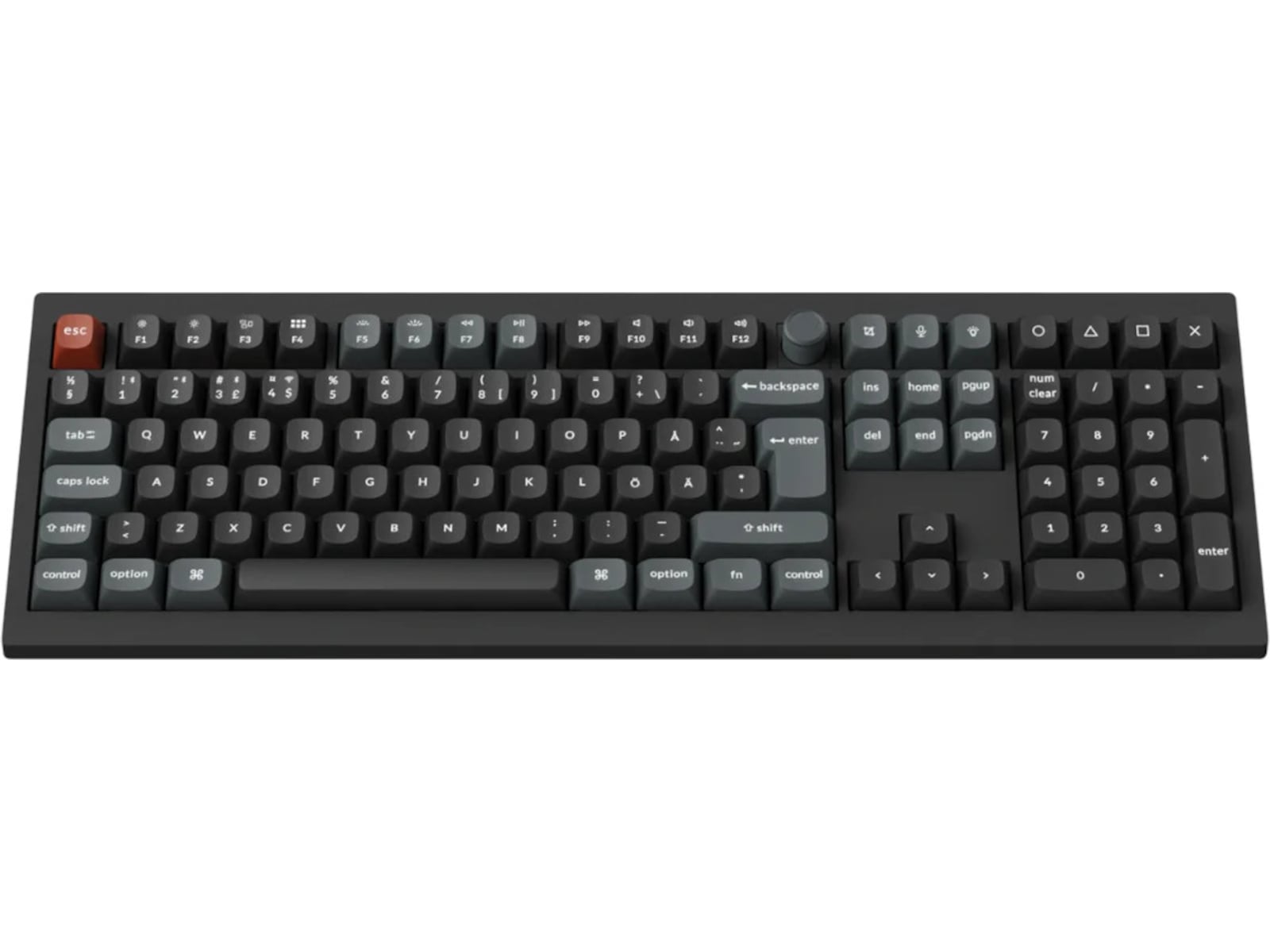 Keychron V6 Ultra 100% 8K Red Trådløst Gamingtastatur Gamingtastatur