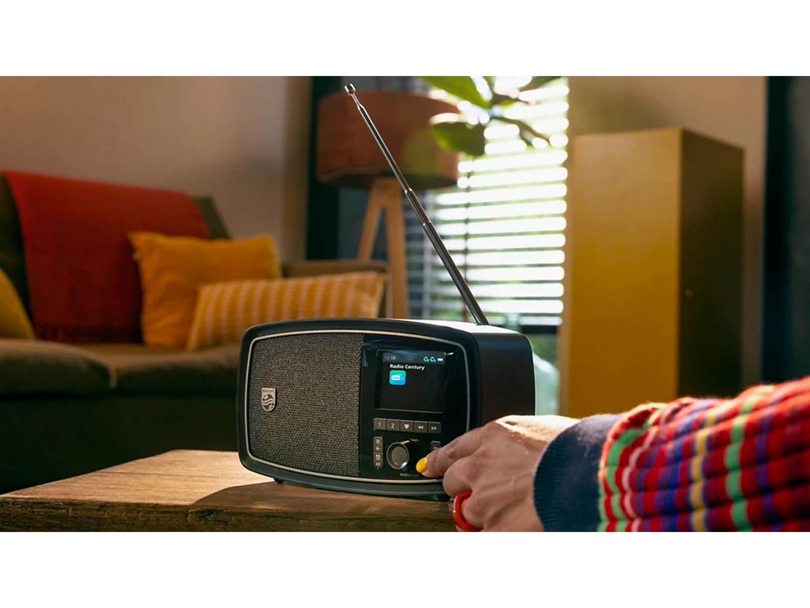 Philips TAV2000DB Retro Bærbar radio Radio & musikkspillere