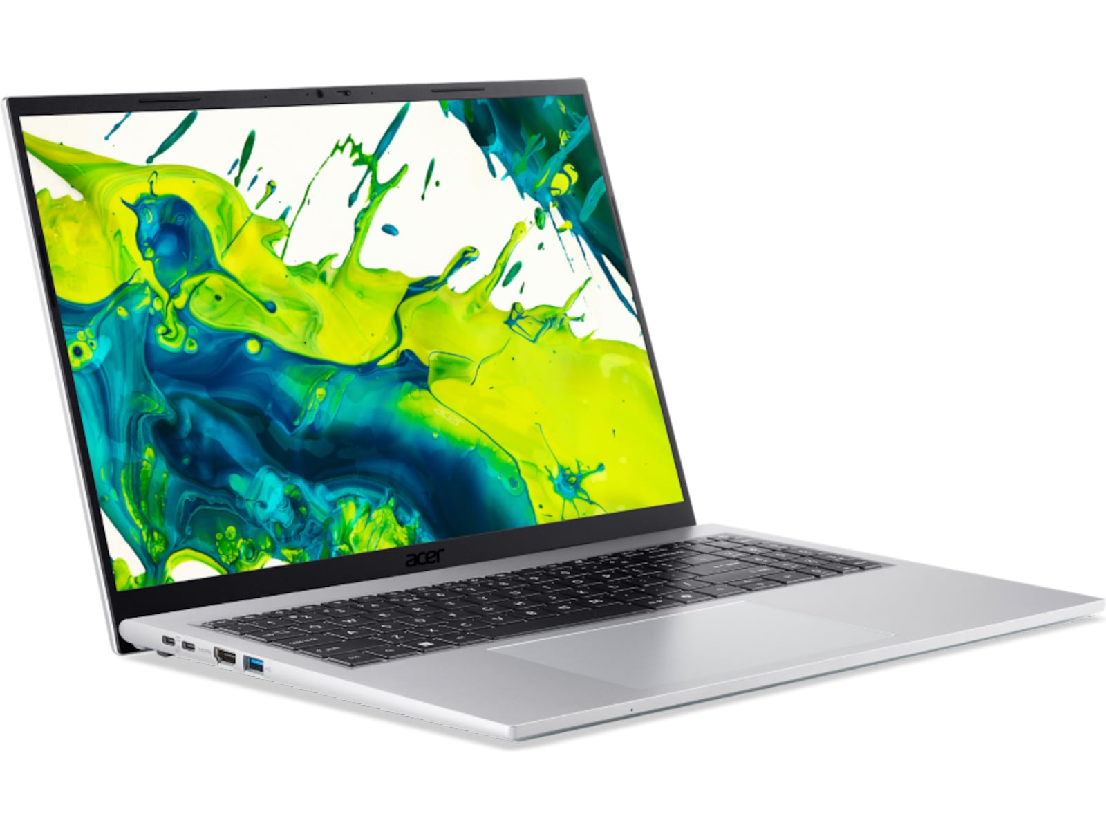 Acer Aspire Go 16" WUXGA 120 Hz (pure silver) -B-Grade Demo bærbar PC