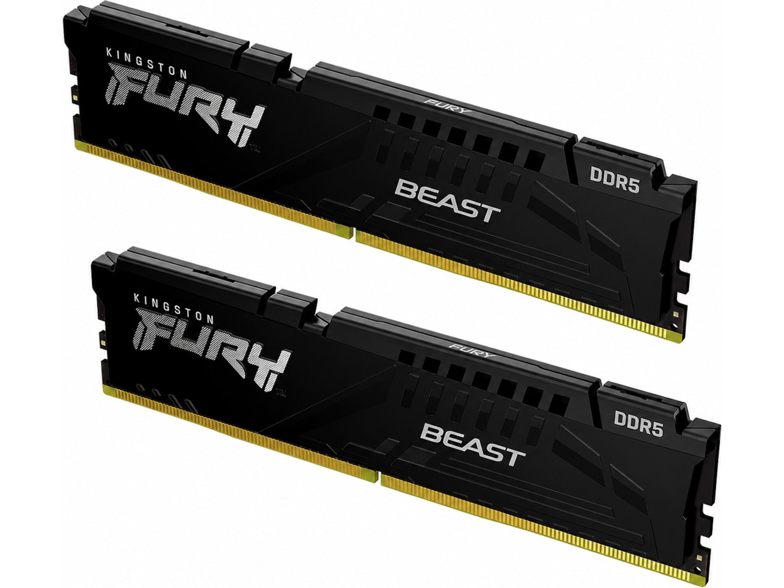 Kingston FURY Beast 32GB DDR5 6000MHz (sort) Minnebrikker