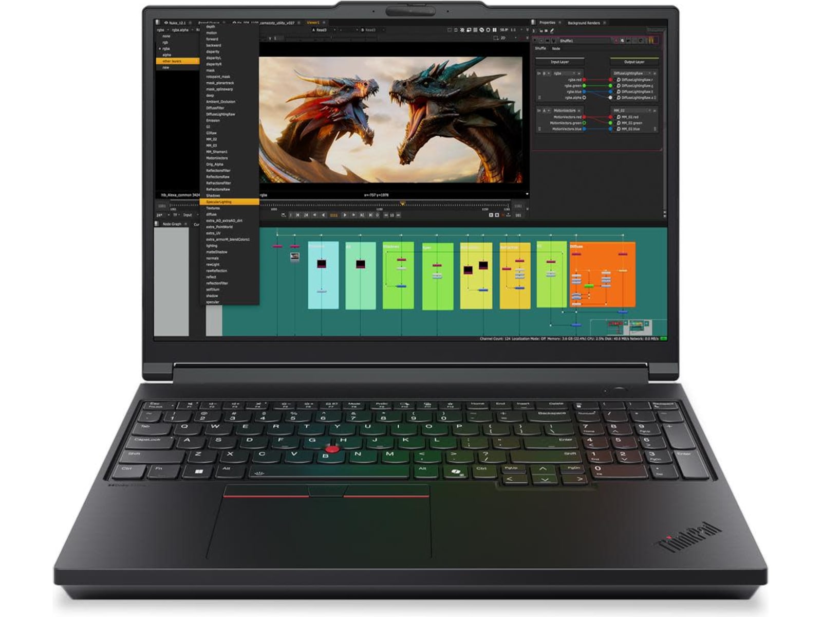 Lenovo ThinkPad P16 G3 16" AI Workstation WUXGA PC - Bærbar / laptop