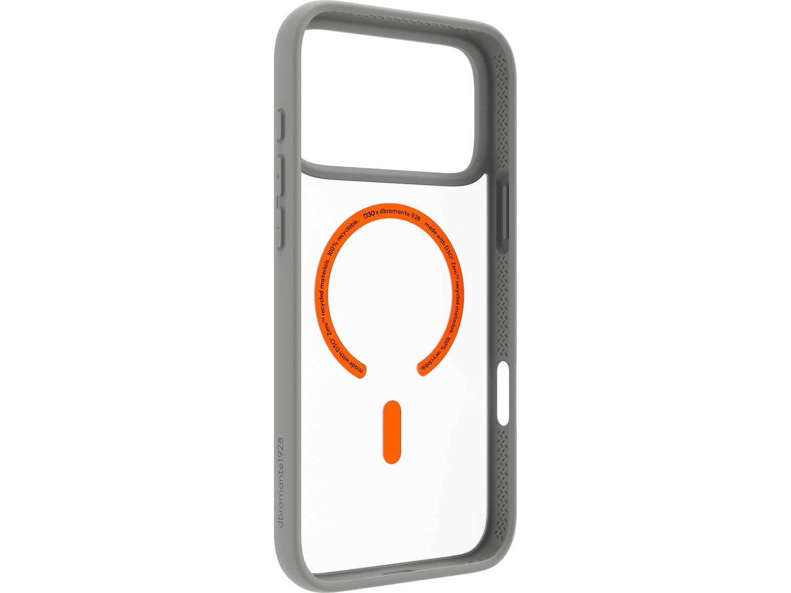 dbramante1928 iPhone 17 Pro Max/18 Pro Max Grenen Ultra D3O MS (hvit) Mobildeksel