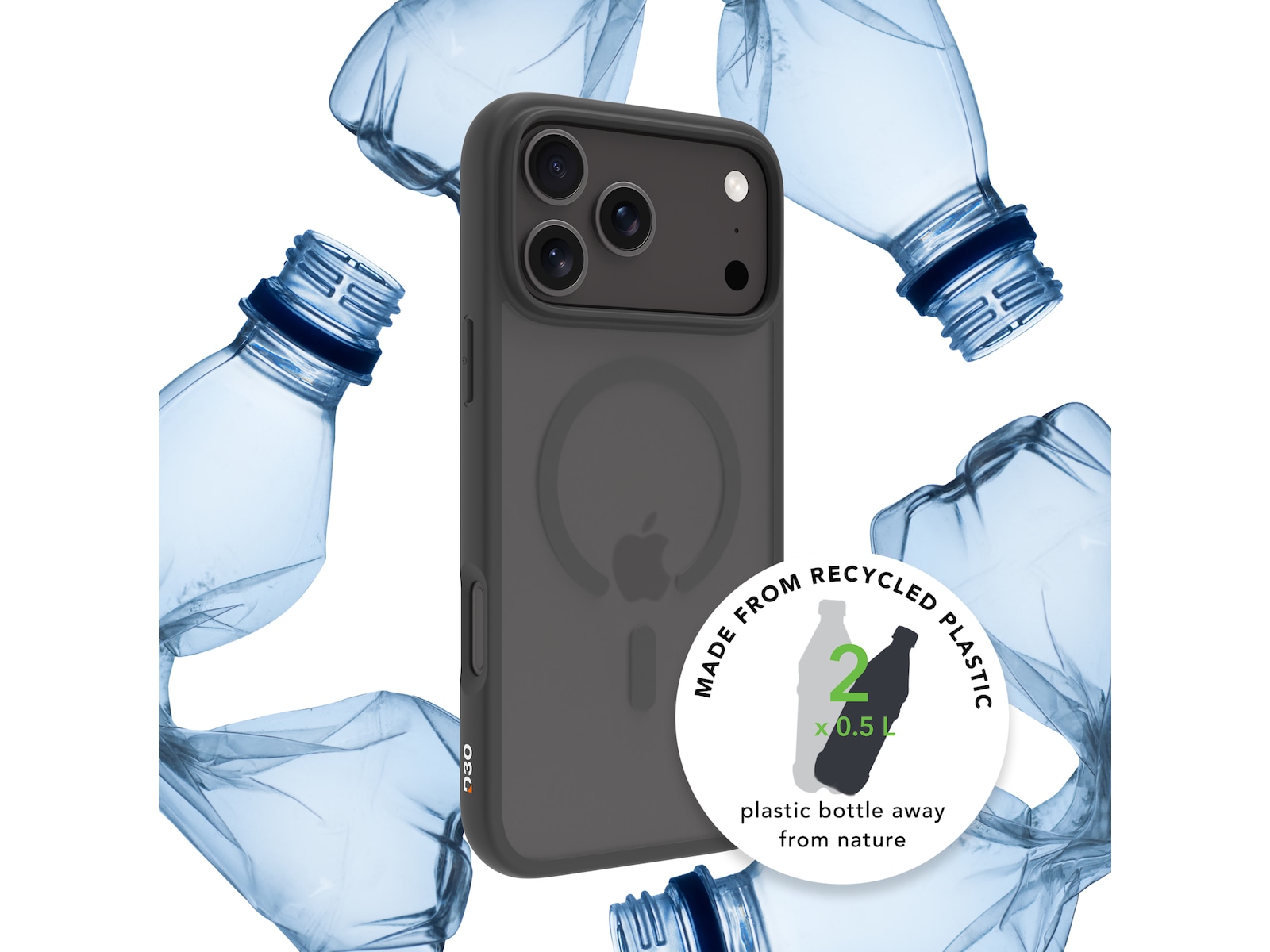dbramante1928 iPhone 17 Pro Max/ 18 Pro Max Grenen Ultra D3O MS (sort) Mobildeksel