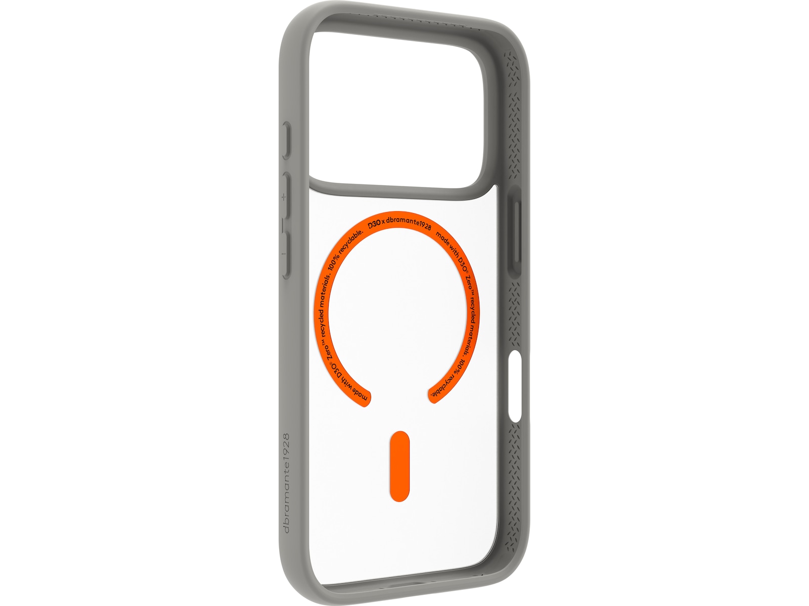 dbramante1928 iPhone 17 Pro/18 Pro Grenen Ultra D3O MS (hvit) Mobildeksel