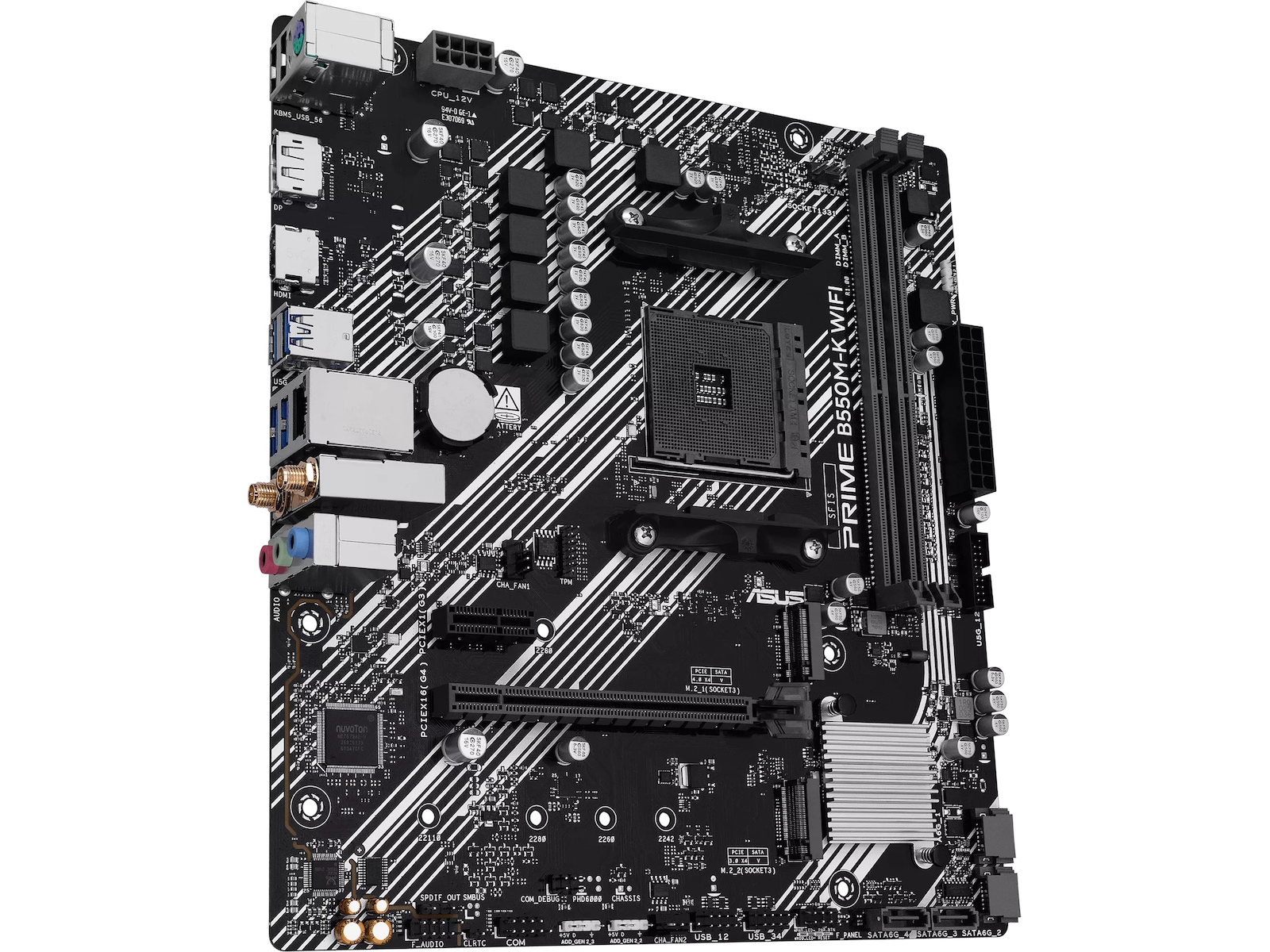 ASUS PRIME B550M-K WIFI Hovedkort AMD Socket