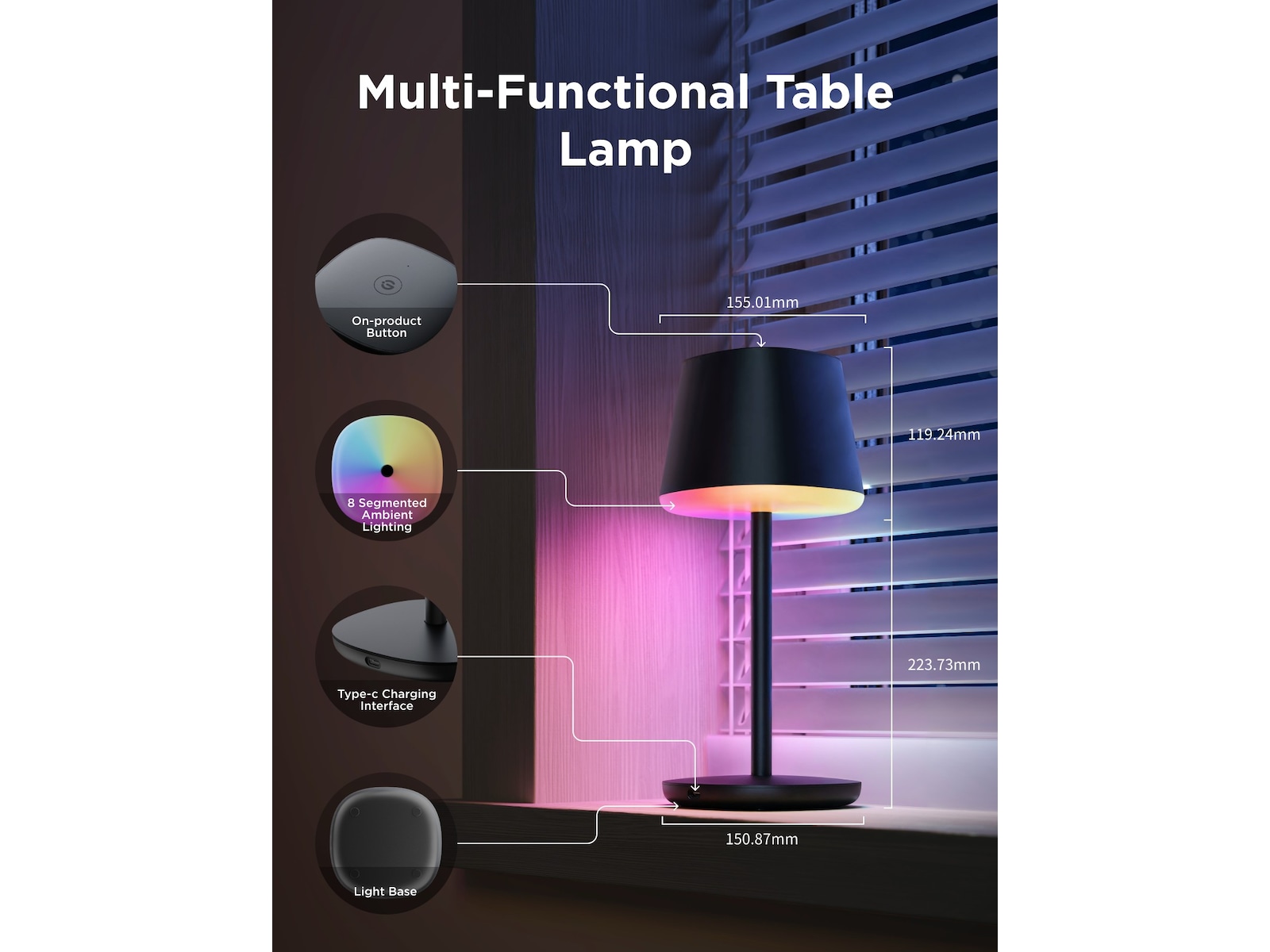 Govee Table Lamp Classic Bordlampe