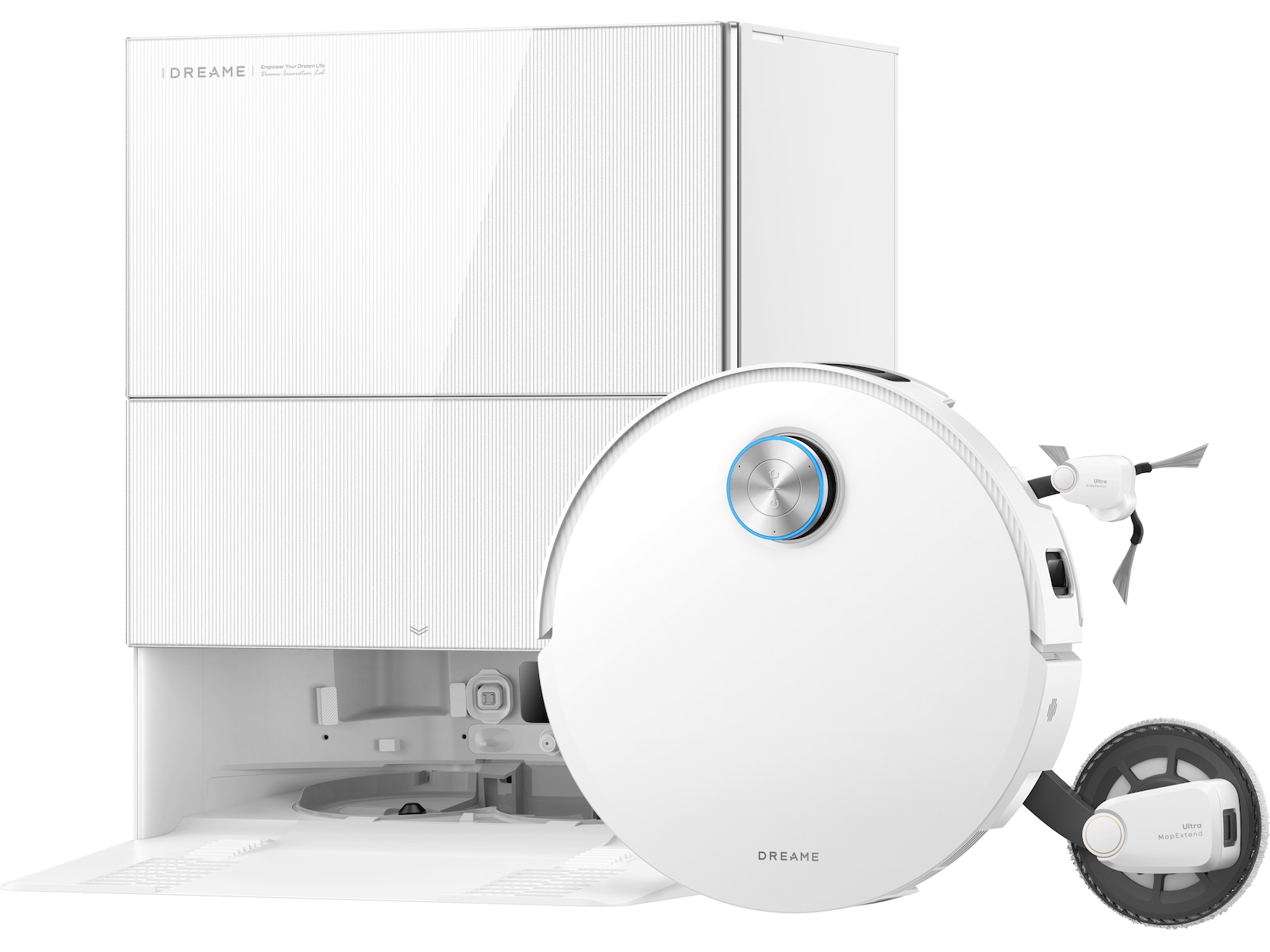 Dreame X60 Pro Ultra Komplett Robotstøvsuger (Hvit) Robotstøvsugere
