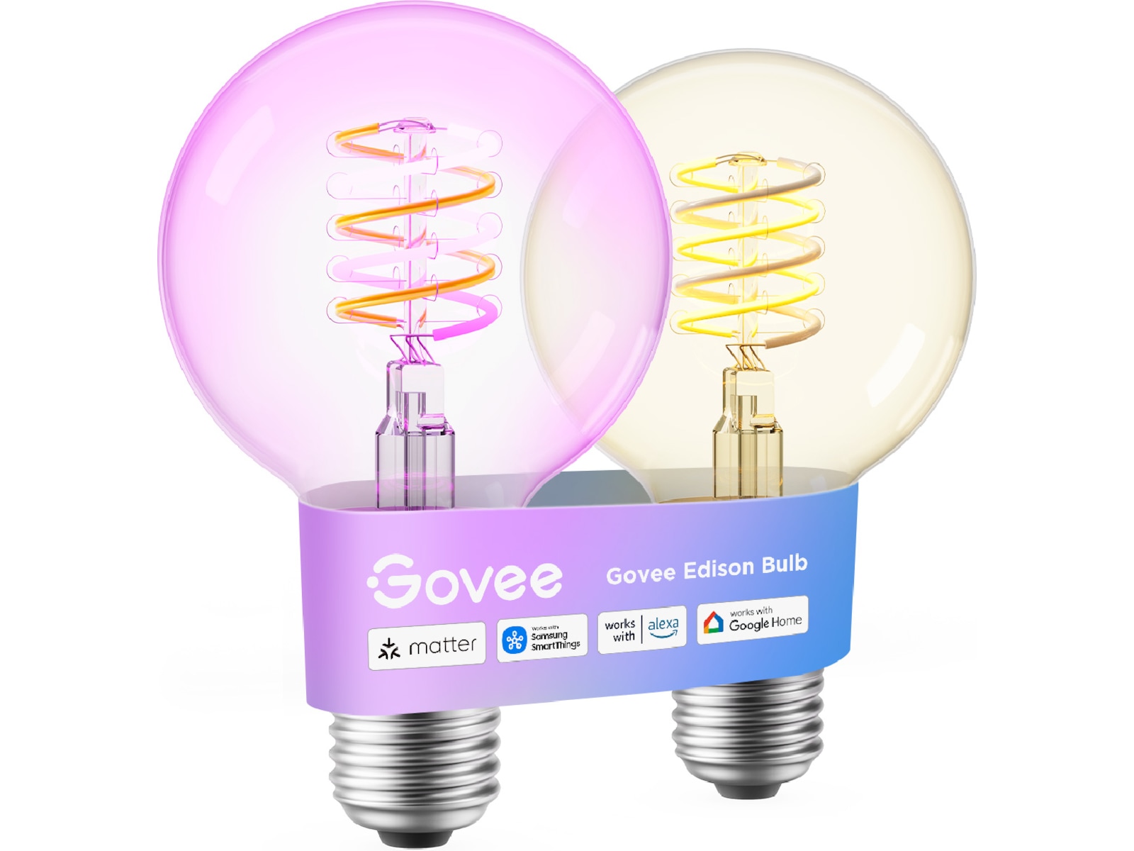 Govee Smart Edison Pærer 2-pack Lyspærer & LED-pærer