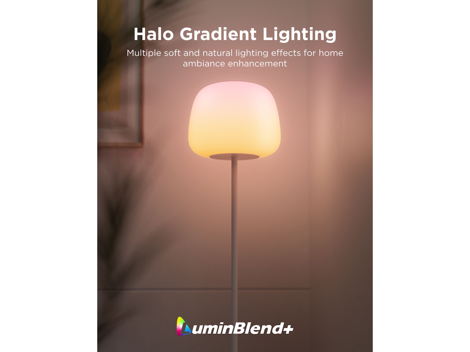 Govee Gulvlampe med millioner av farger Gulvlampe
