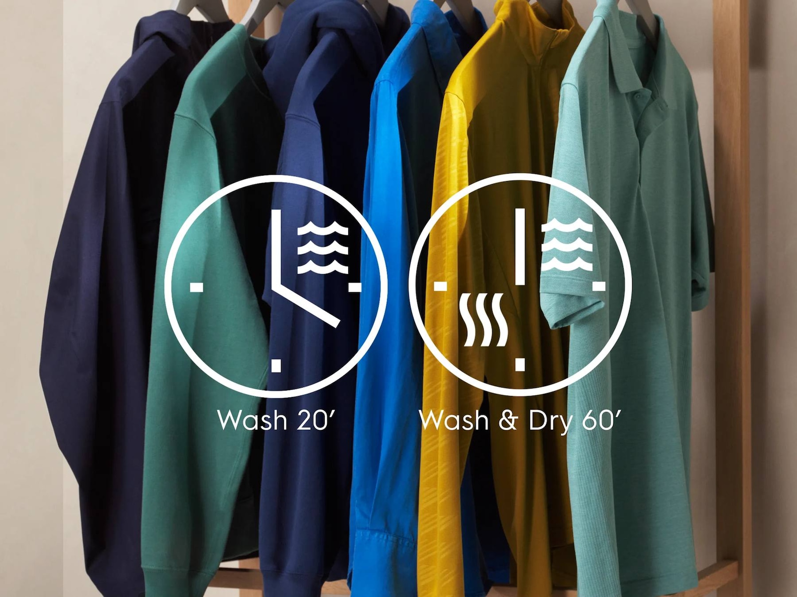Electrolux vask/tørk (hvit) Kombinert vaskemaskin og tørketrommel