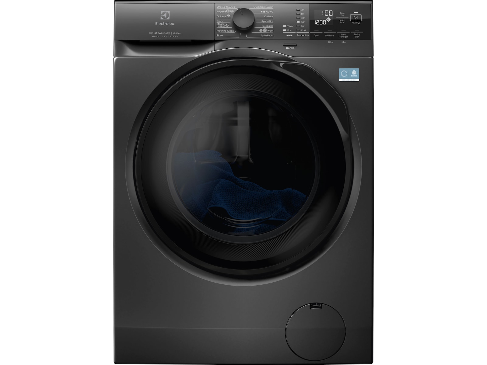 Electrolux vask tørk kombo Kombinert vaskemaskin og tørketrommel