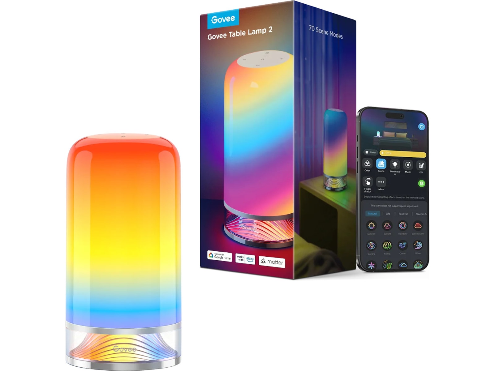 Govee RGBICWW Bordlampe Bordlampe