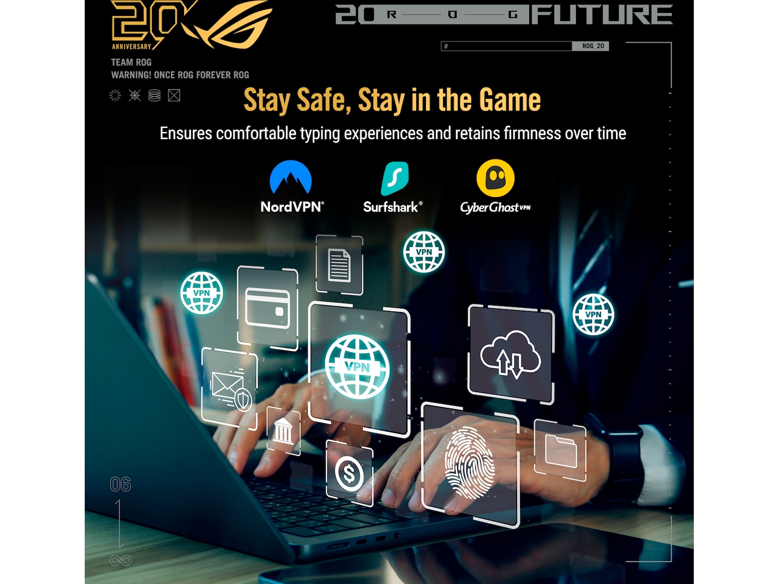 ASUS ROG Rapture GT-BE98 Edition 20 Routere