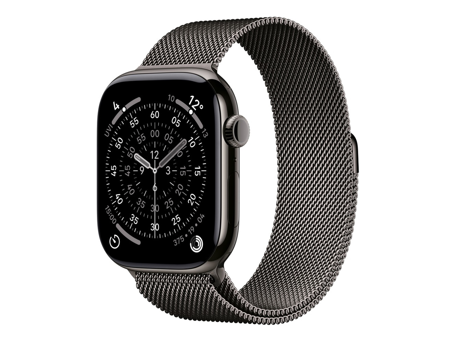 Apple Watch Series 11 GPS + LTE 46mm Titan (skifergrå) -B-Grade Demo klokker