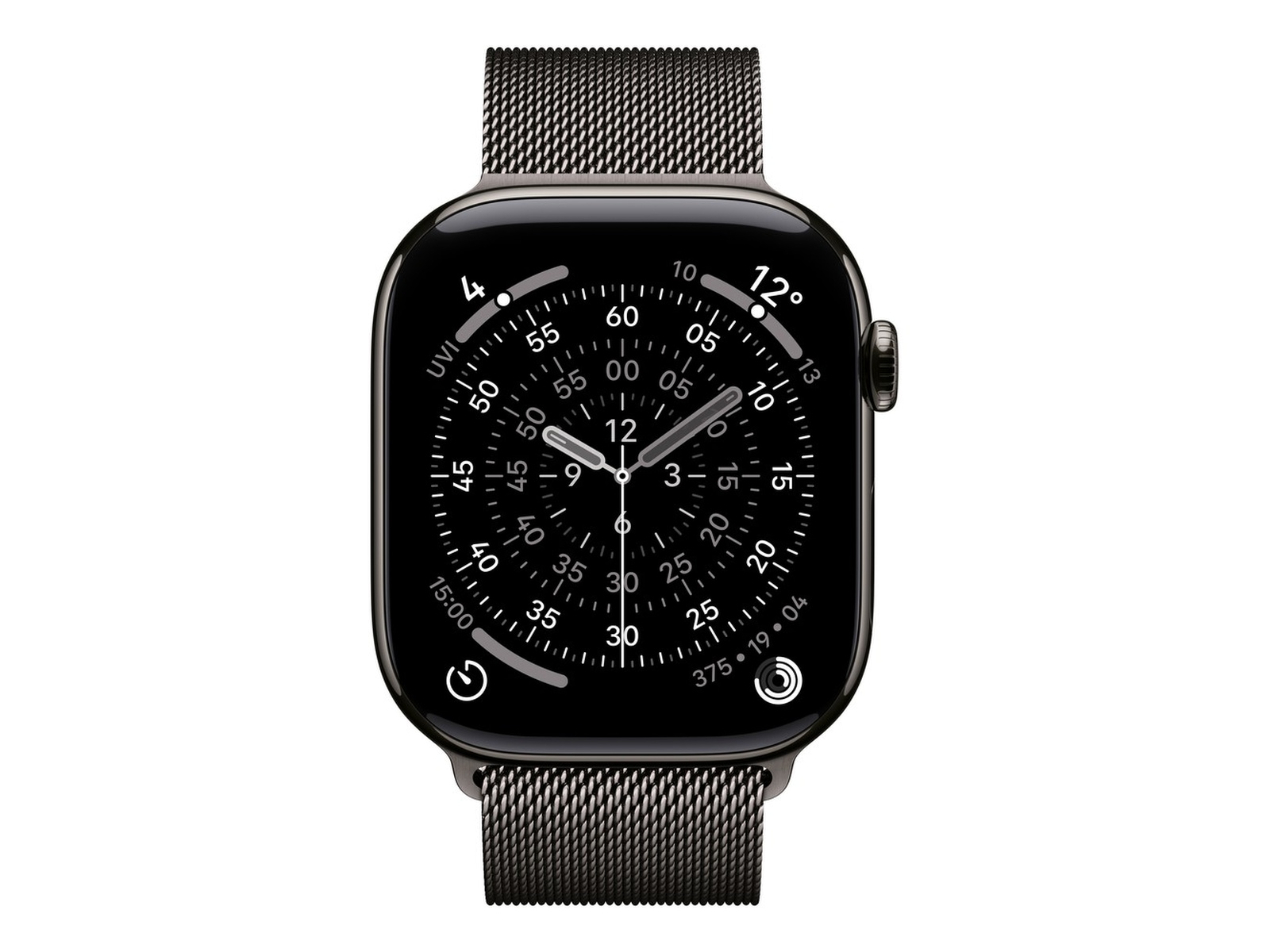 Apple Watch Series 11 GPS + LTE 46mm Titan (skifergrå) -B-Grade Demo klokker