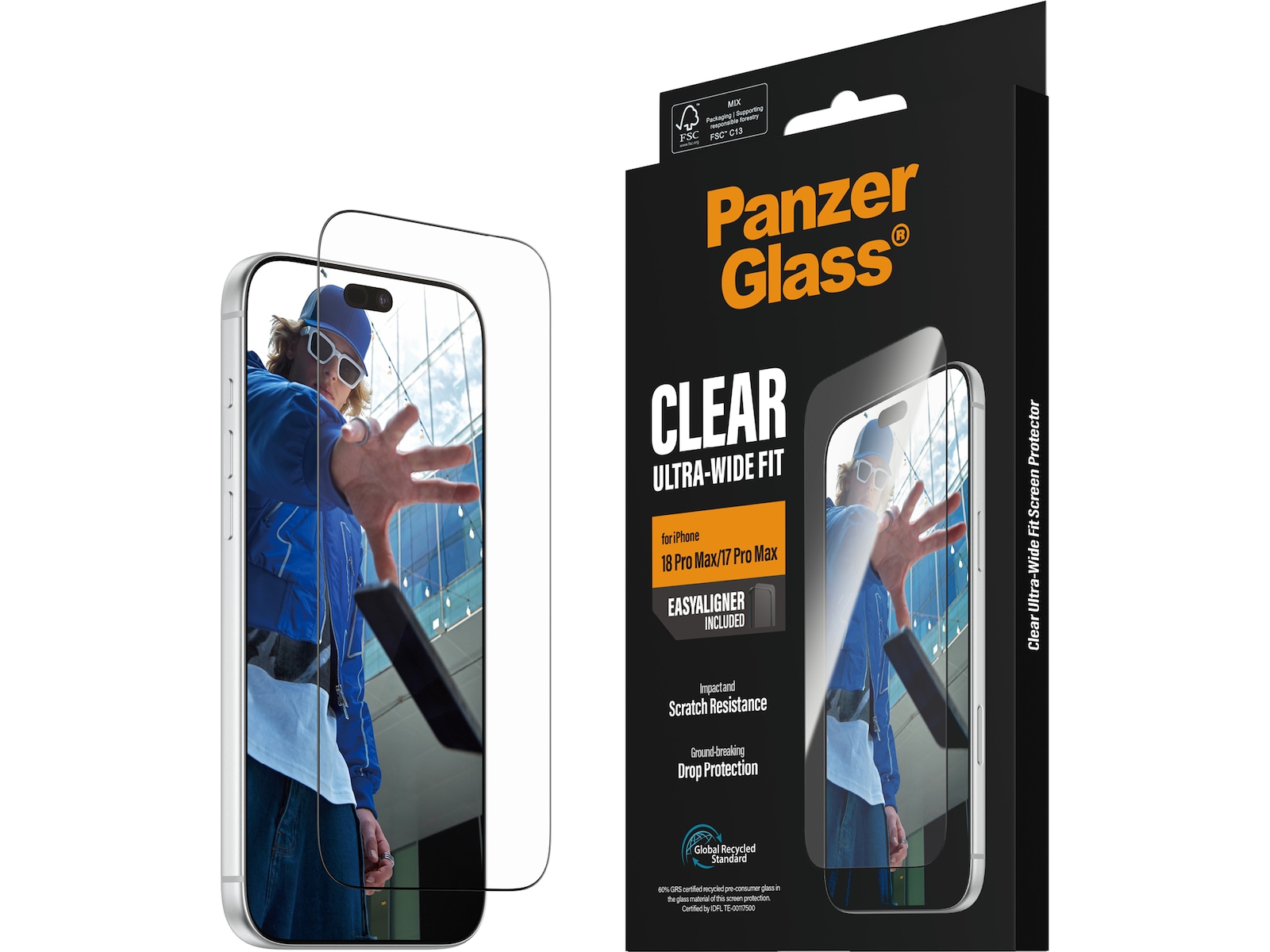 PanzerGlass iPhone 17 Pro Max / 18 Pro Max Skjermbeskytter Skjermbeskytter