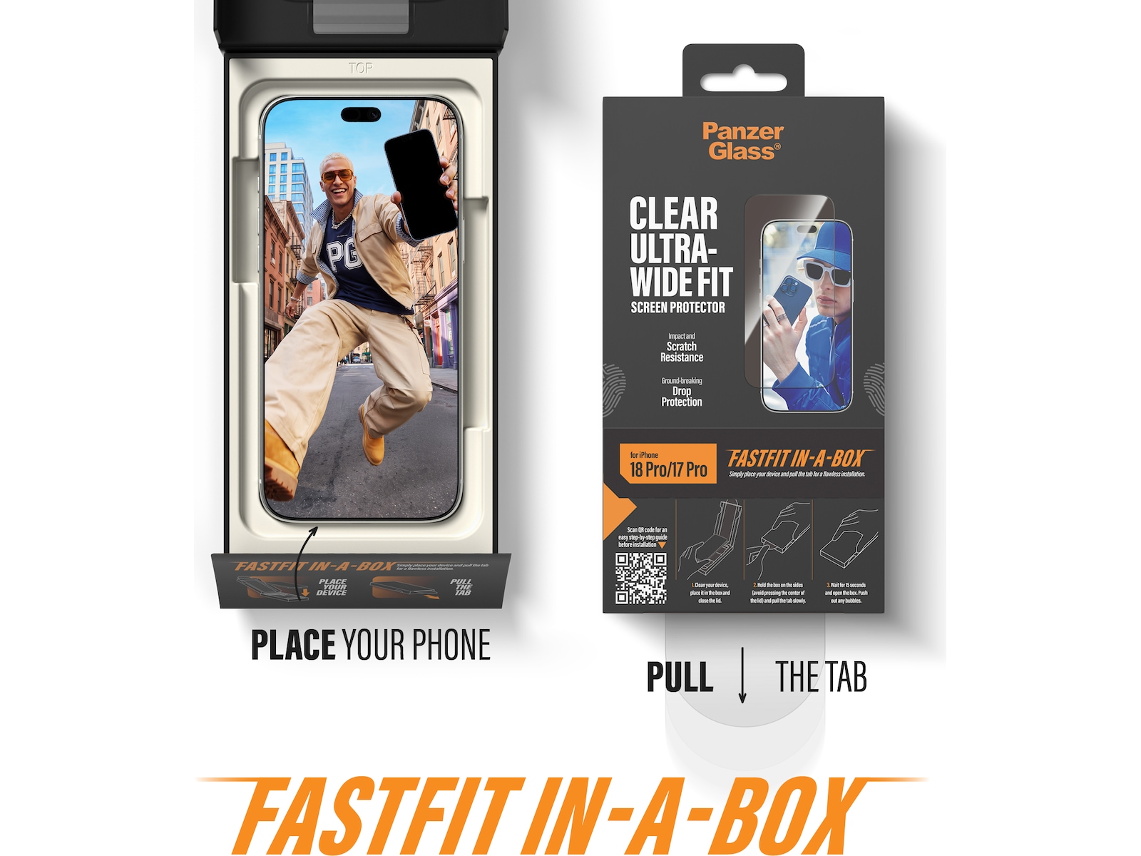 PanzerGlass iPhone 17 Pro / 18 Pro Skjermbeskytter Skjermbeskytter