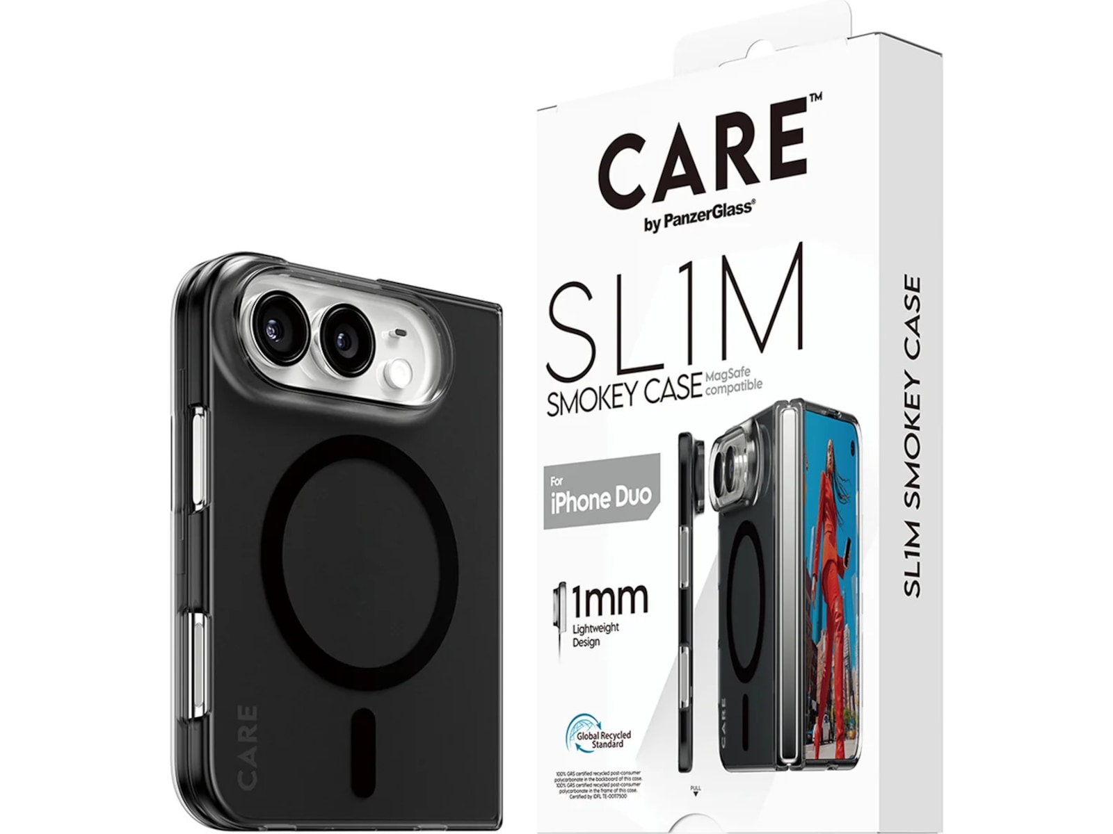 PanzerGlass CARE iPhone Duo SL1M Deksel (gjennomsiktig) Mobildeksel