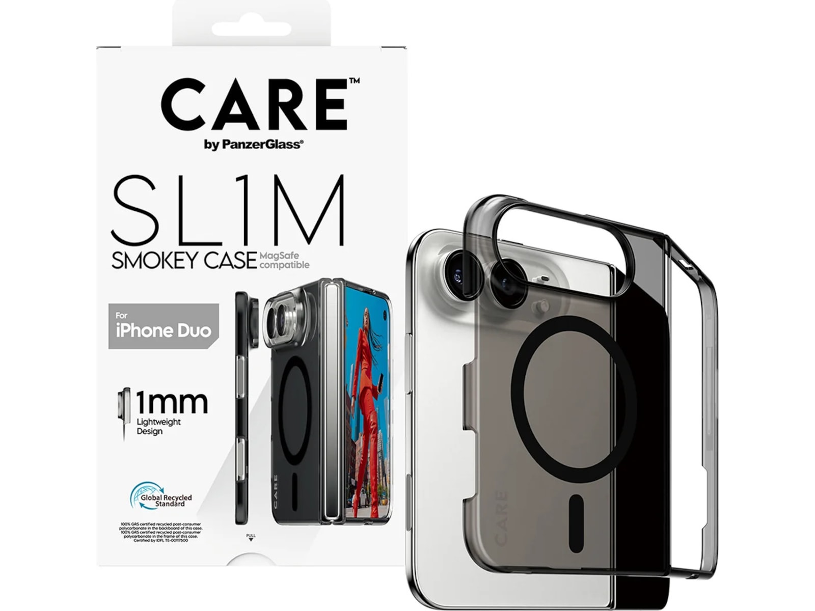 PanzerGlass CARE iPhone Duo SL1M Deksel (gjennomsiktig) Mobildeksel