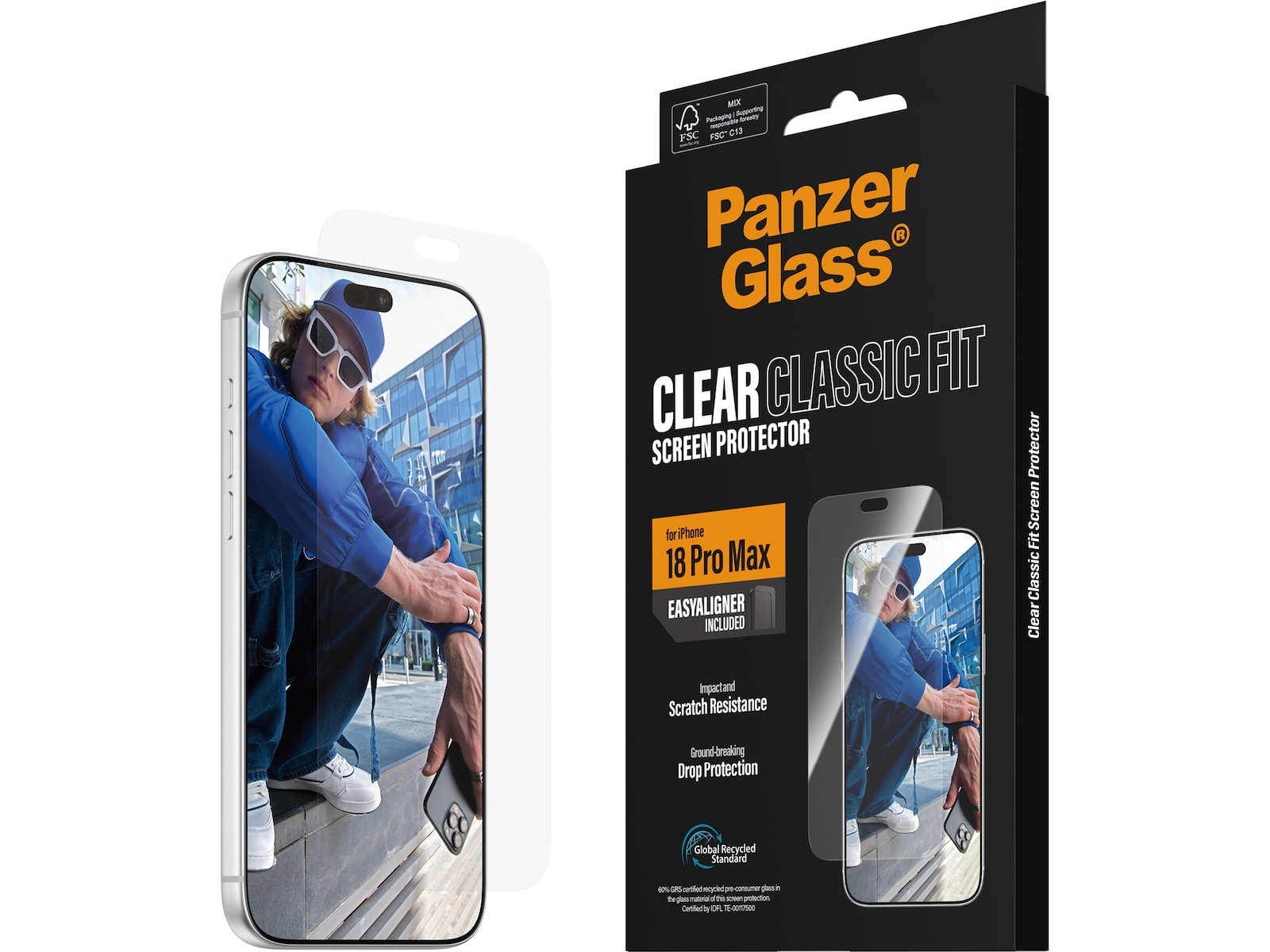 PanzerGlass iPhone 18 Pro Max Skjermbeskytter Skjermbeskytter