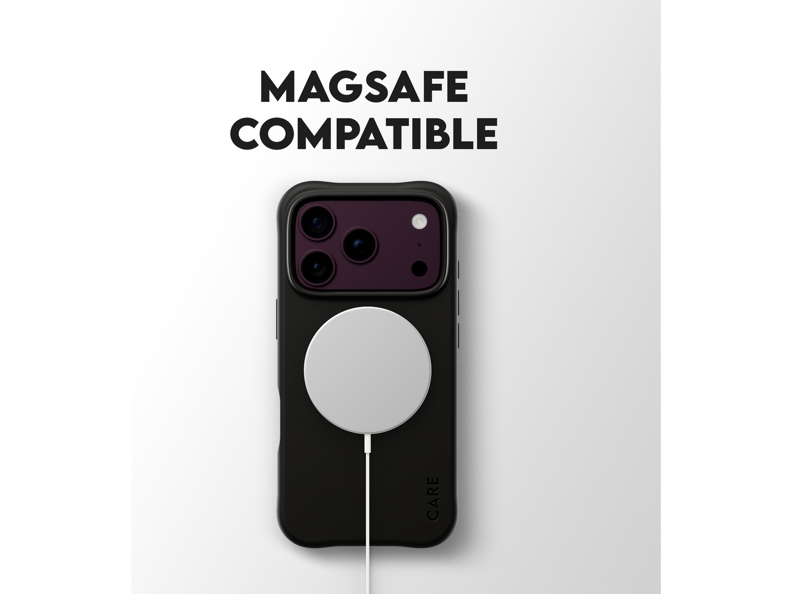 PanzerGlass CARE iPhone 17 Pro/18 Pro Samba deksel (sort) Mobildeksel