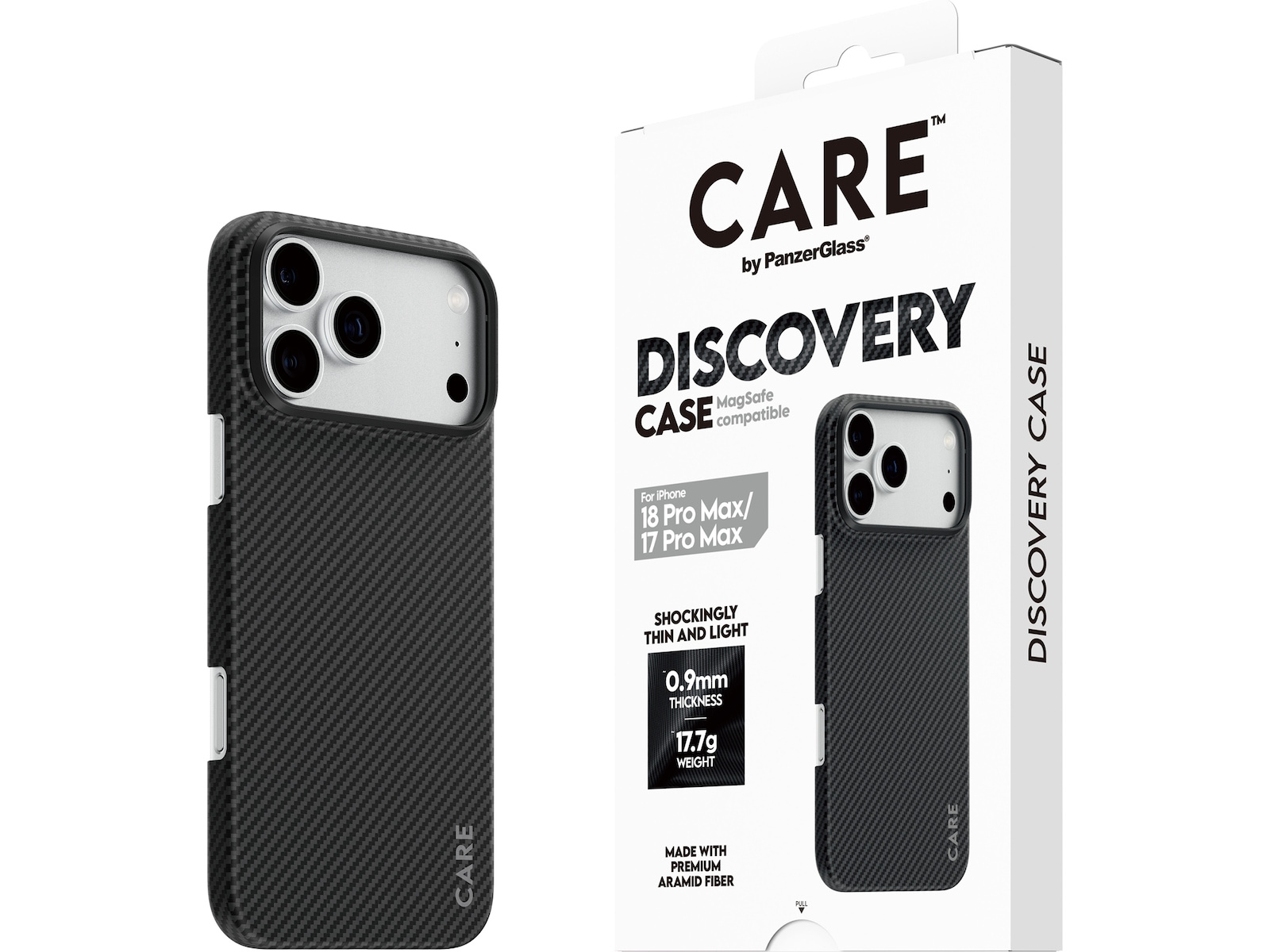 PanzerGlass CARE iPhone 17 Pro Max / 18 Pro Max Discovery deksel Mobildeksel