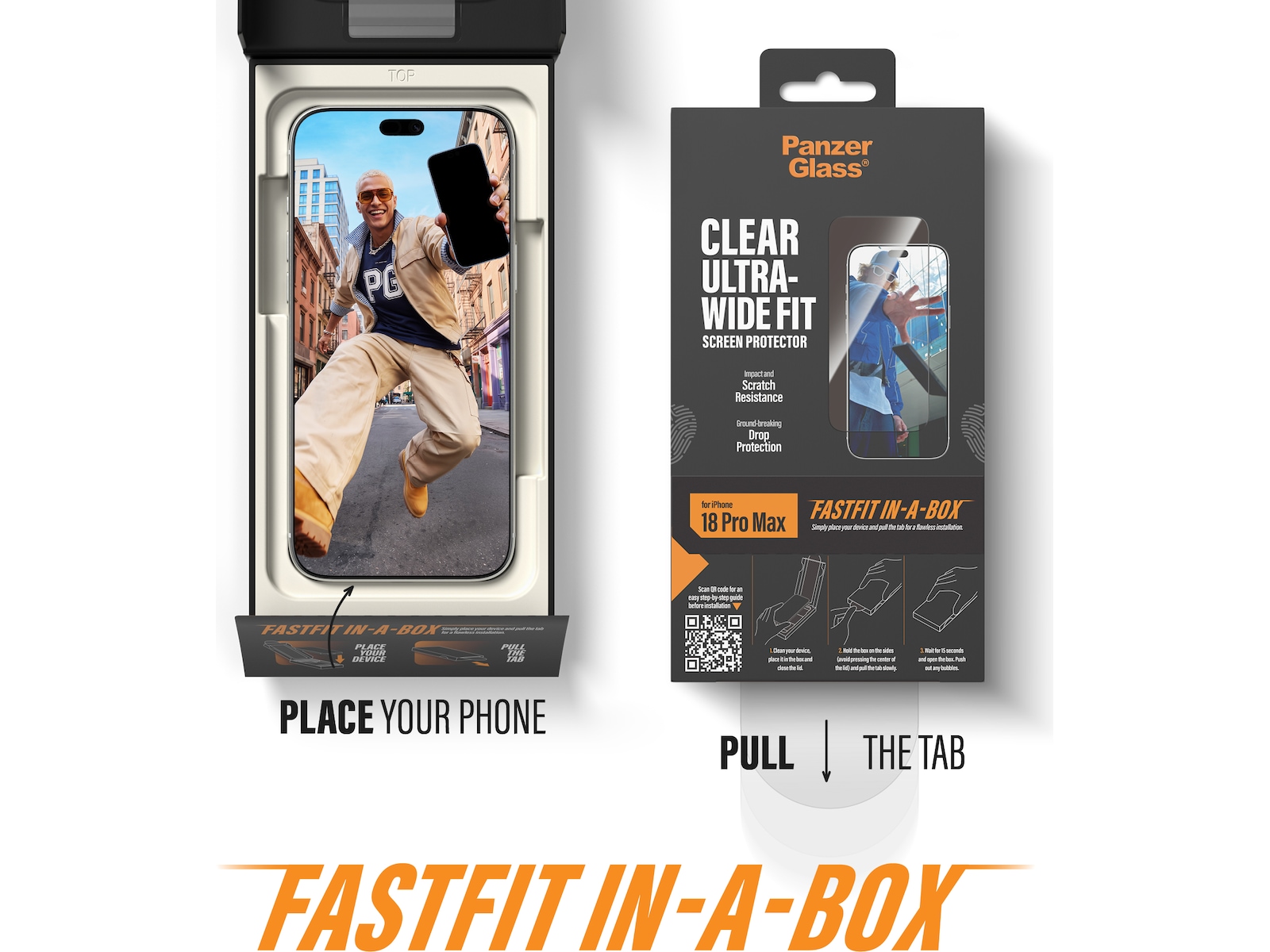PanzerGlass iPhone 17 Pro Max / 18 Pro Max Skjermbeskytter Skjermbeskytter