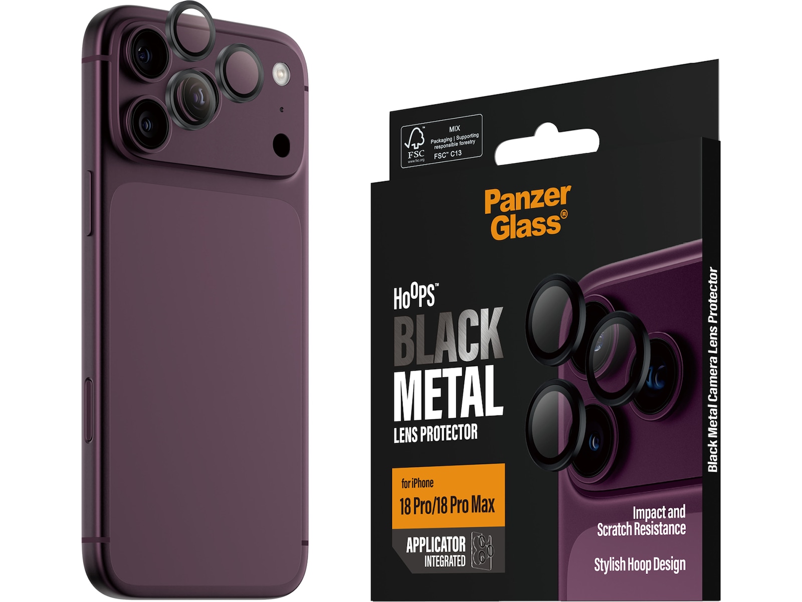 PanzerGlass iPhone 18 Pro / 18 Pro Max Hoops Skjermbeskytter Skjermbeskytter