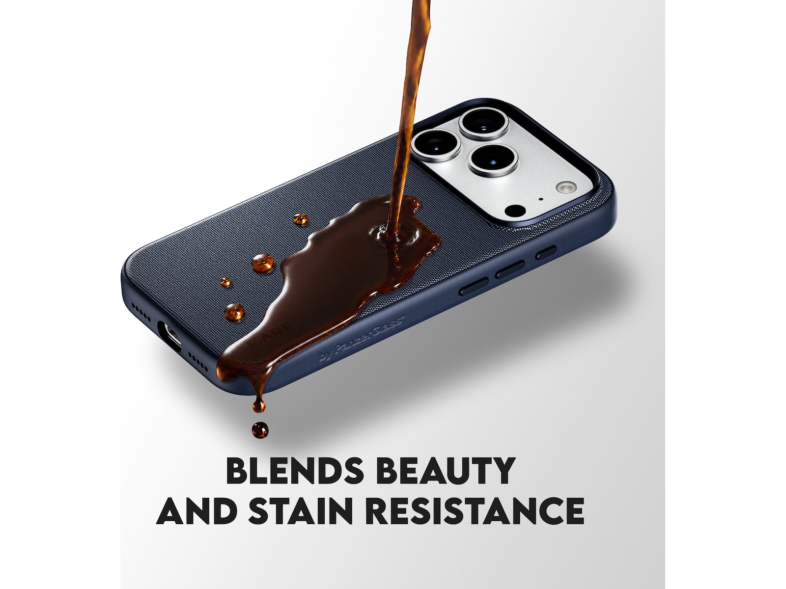 PanzerGlass CARE iPhone 17 Pro Max / 18 Pro Max Fusion Fabric deksel (sort) Mobildeksel