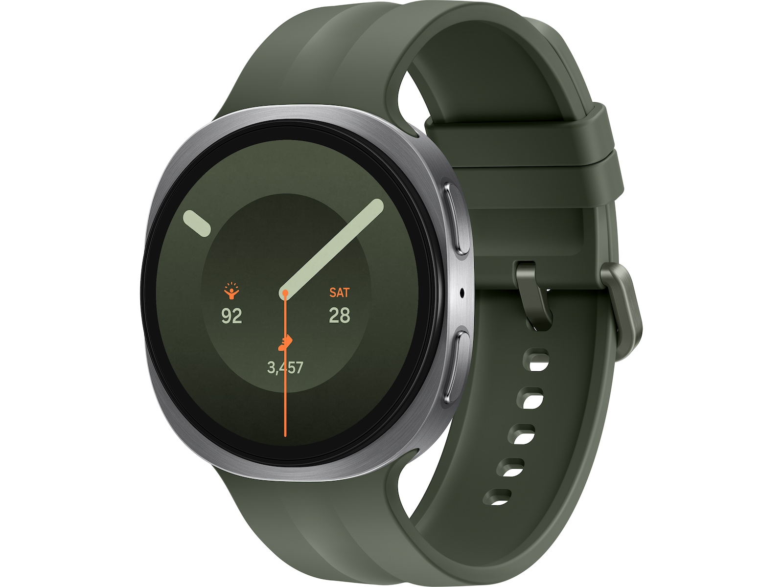 Samsung Galaxy Watch9 44mm BT (silver + green) Smartklokker