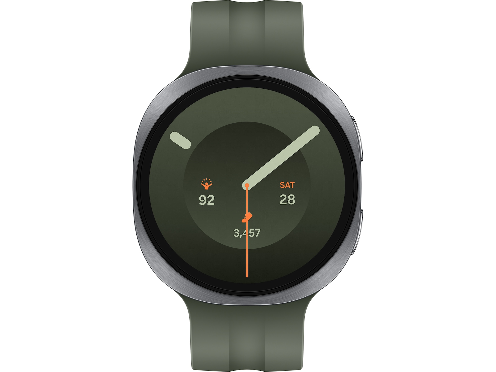 Samsung Galaxy Watch9 44mm BT (silver + green) Smartklokker