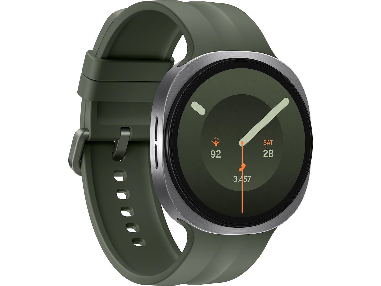 Samsung Galaxy Watch9 44mm BT (silver + green) Smartklokker