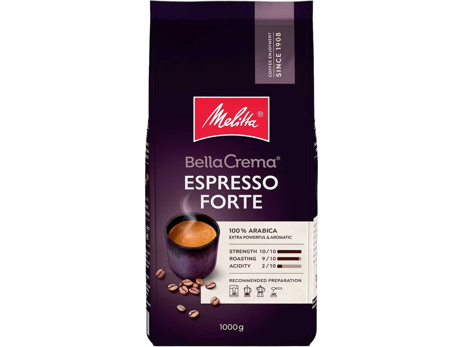 Melitta Bella Crema Espresso Forte 1kg 