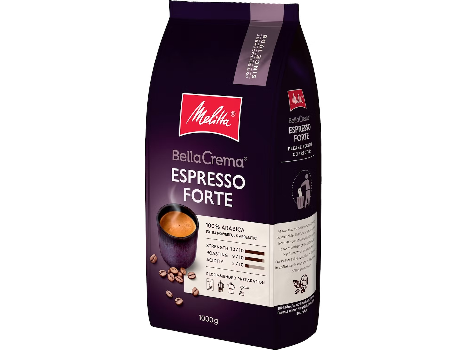 Melitta Bella Crema Espresso Forte 1kg 