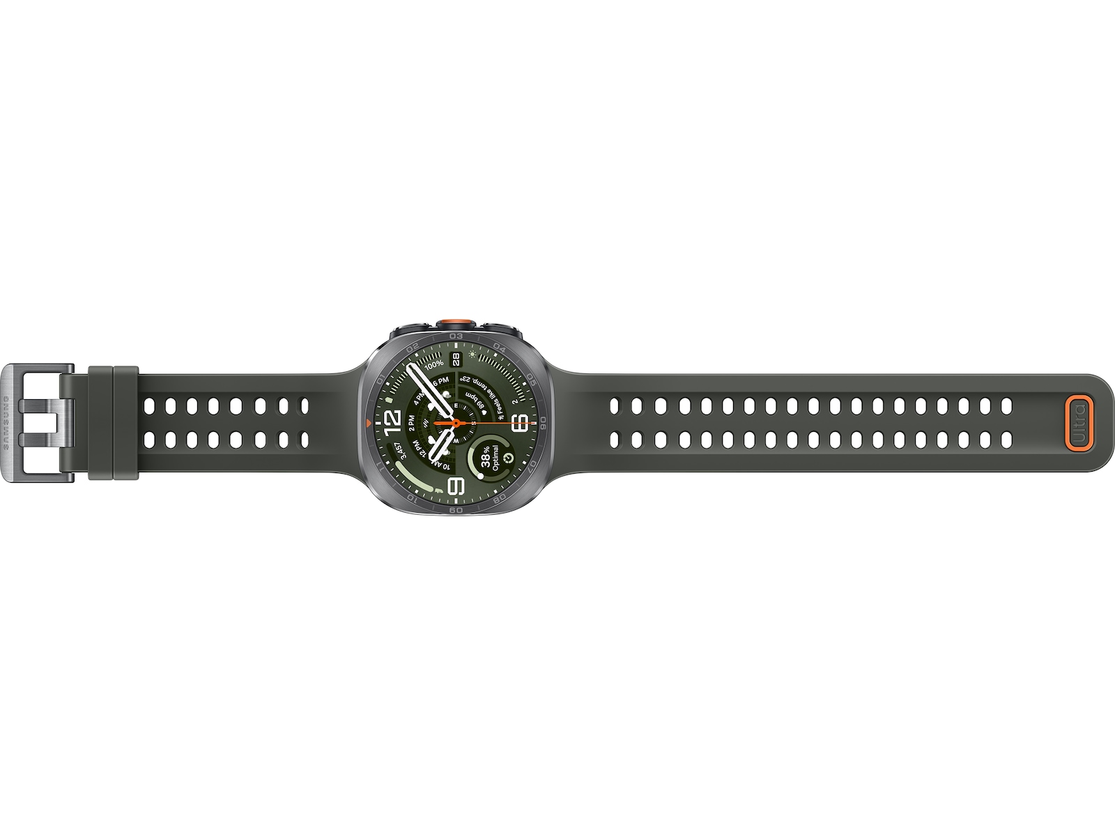 Samsung Galaxy Watch Ultra2 47mm eSim (silver + green) Smartklokker